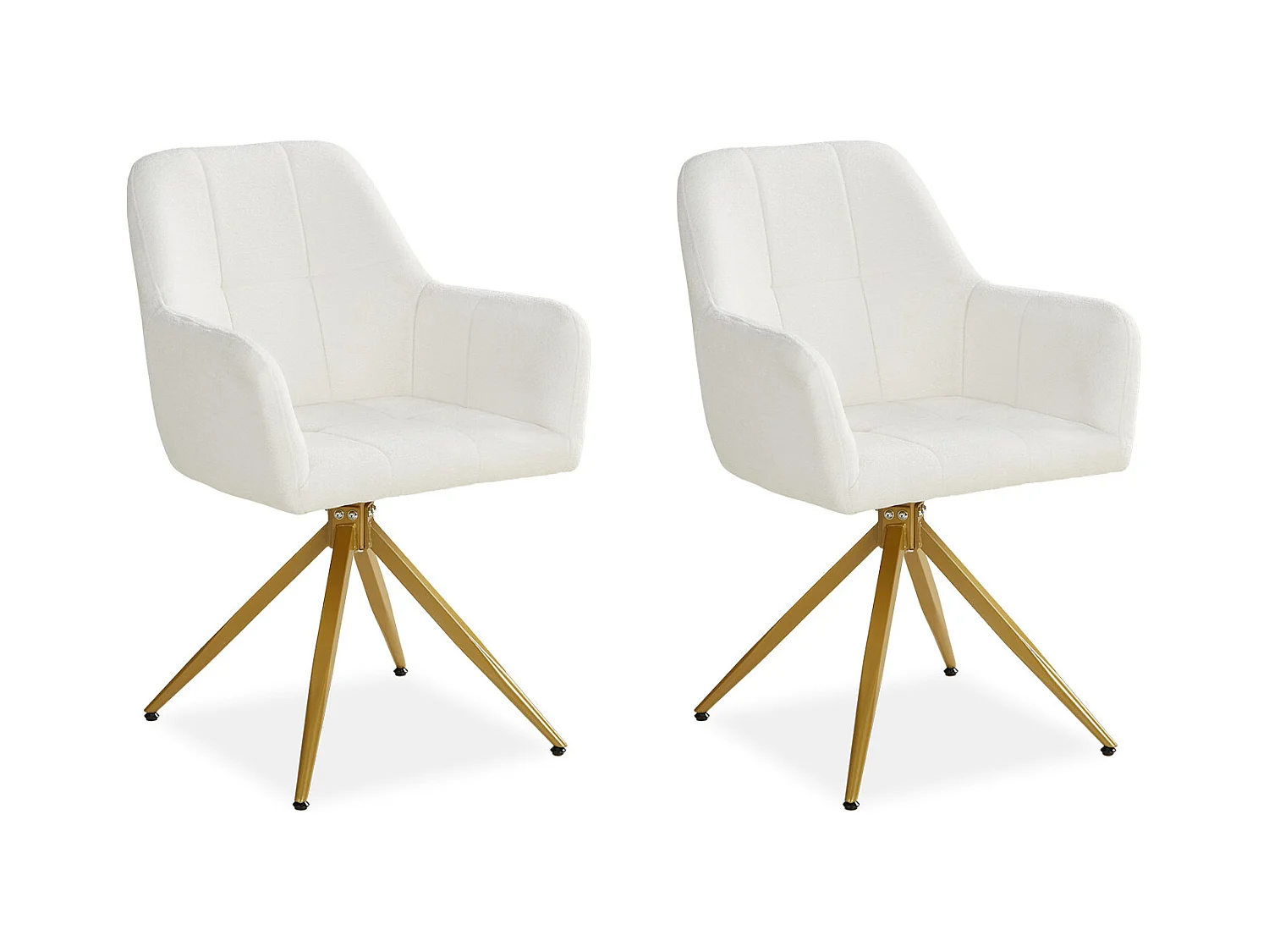 Chaise de salle à manger 56x86x60 cm beige
