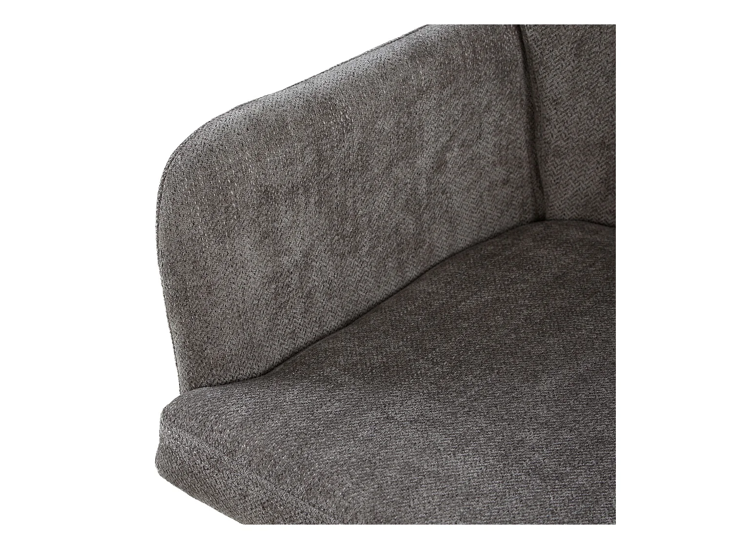 Esszimmerstuhl 57x89x60 cm grau moderner Eierstuhl