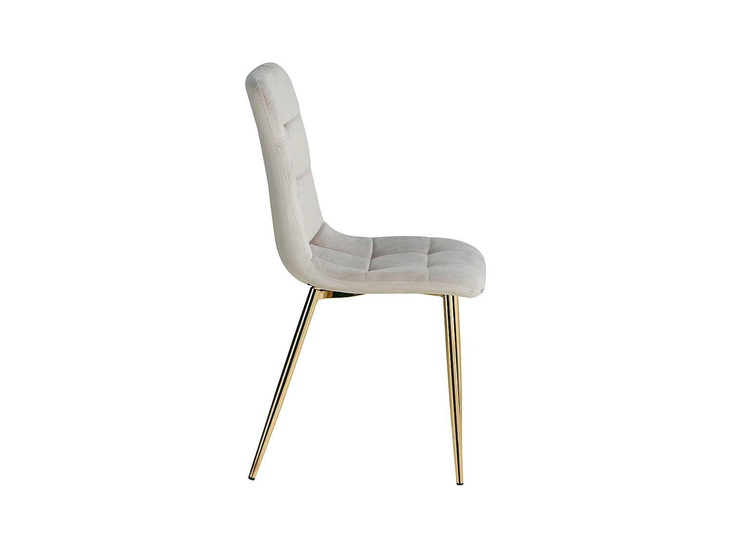 Chaise de salle à manger 43,5x88x50 cm Beige Eames