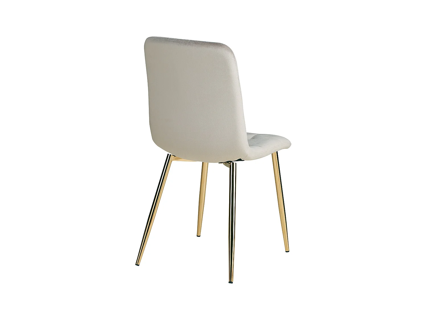 Esszimmerstuhl 43,5x88x50 cm Beige Eames