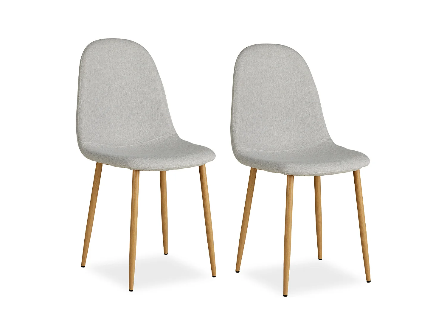 Esszimmerstuhl 44x88x45,5 cm grau Eames