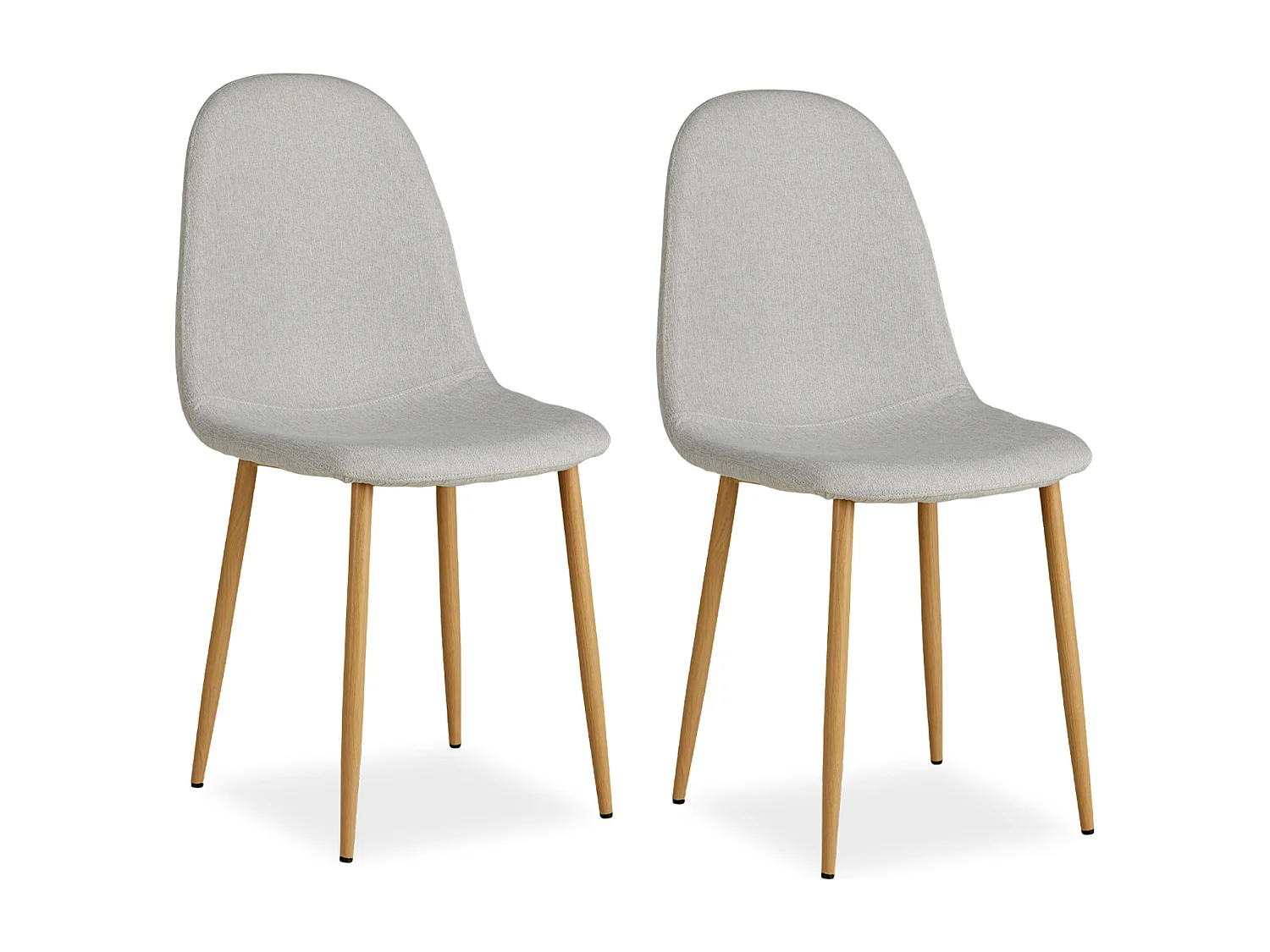 Eetkamerstoel 44x88x45,5 cm grijs Eames