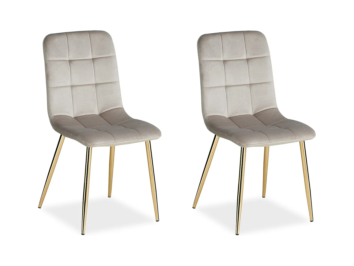 Eetkamerstoel 43,5x88x50 cm beige Eames