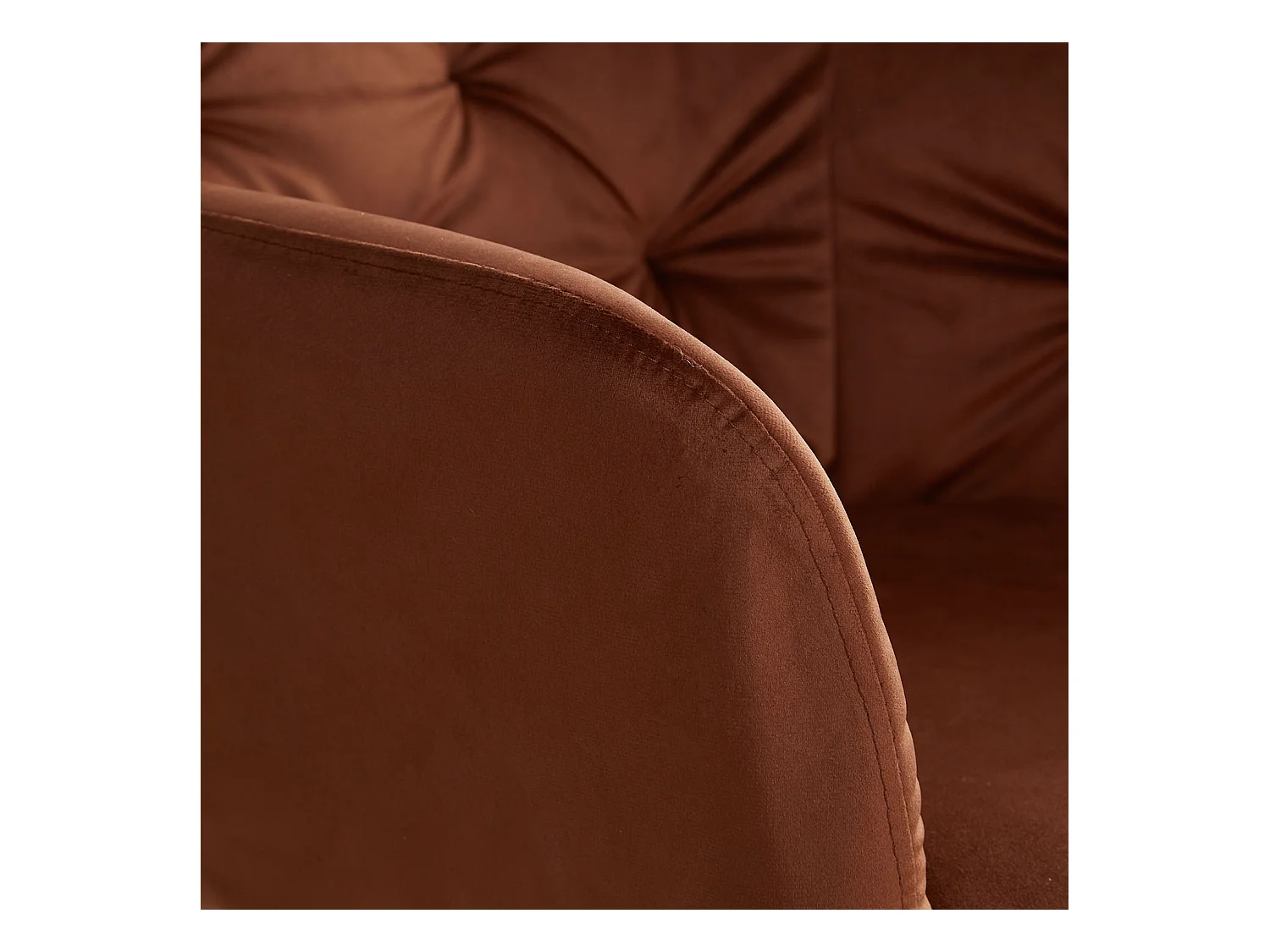 Esszimmerstuhl 59x88x62,5 cm braun Eames