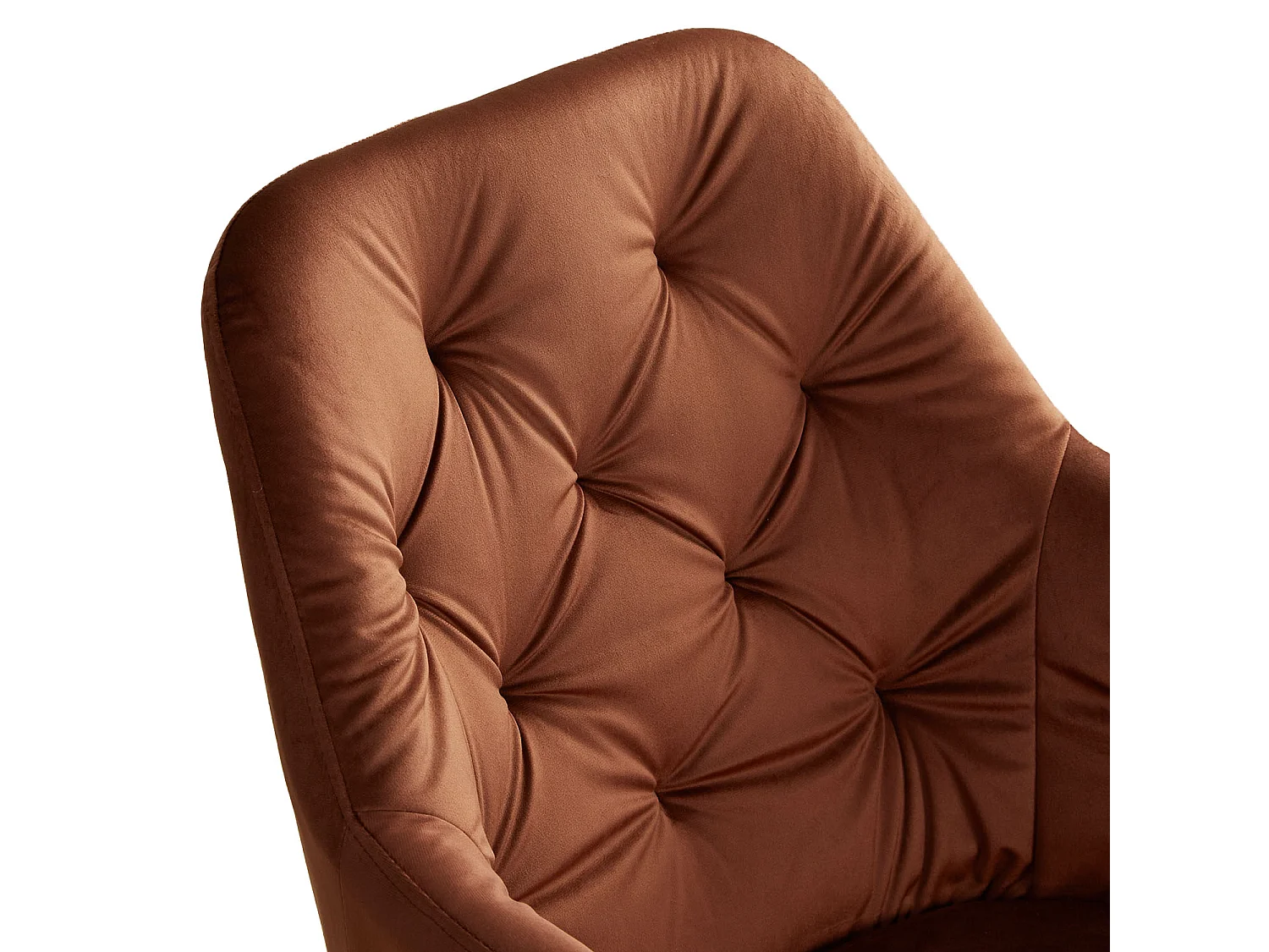 Esszimmerstuhl 59x88x62,5 cm braun Eames