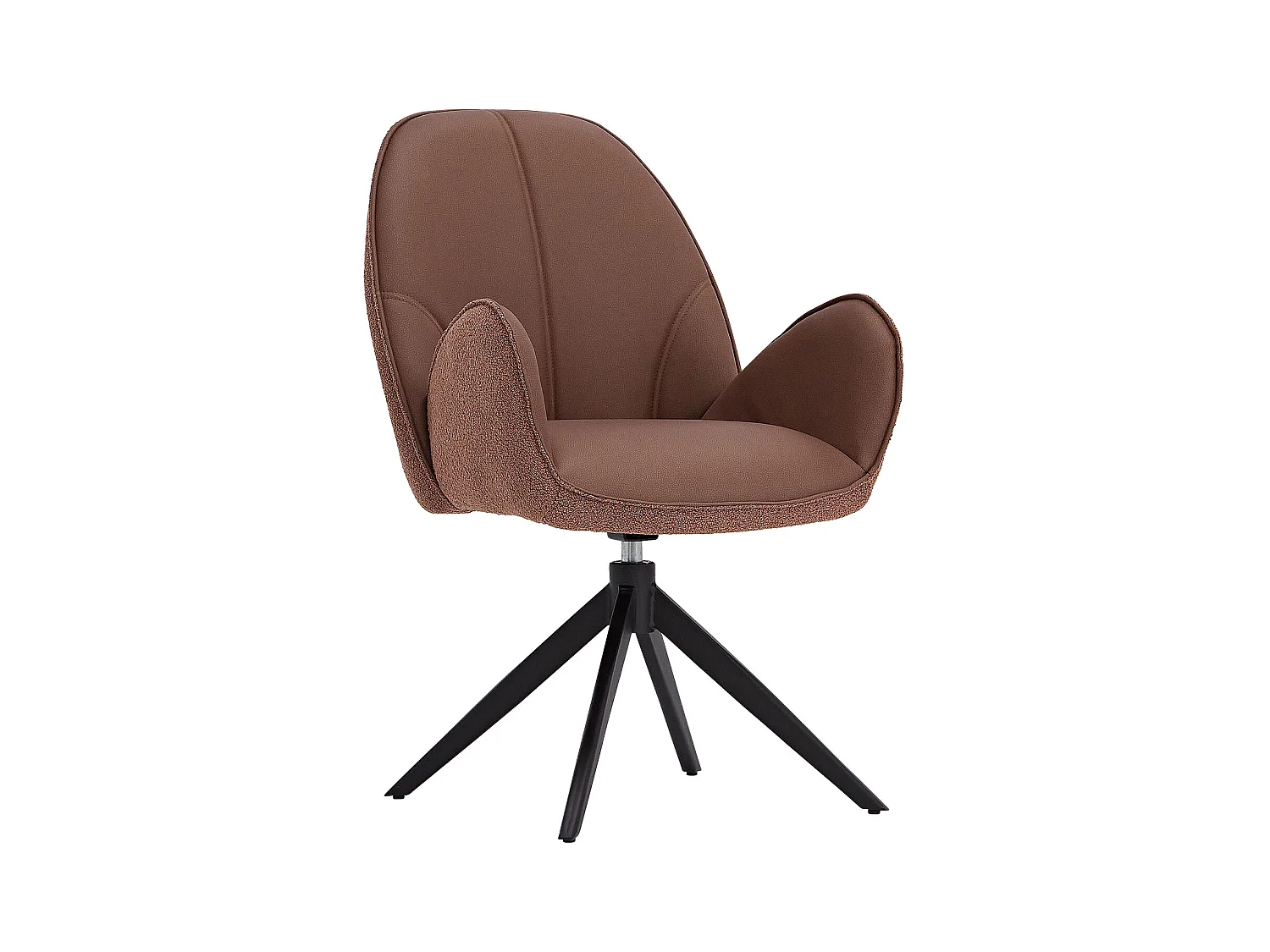 Esszimmerstuhl Set 60x90x59 cm Braun Eames Stühle