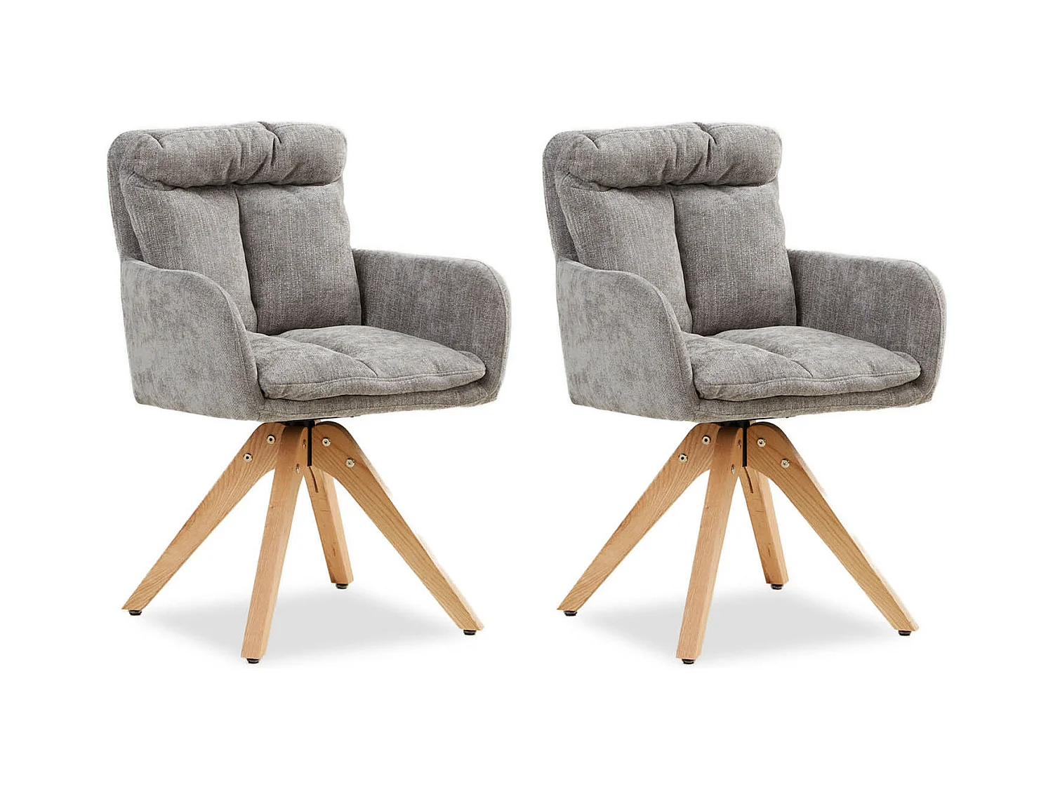 Ensemble de Chaises de Salle à Manger 58,5x84x60 cm Gris Chaises Eames