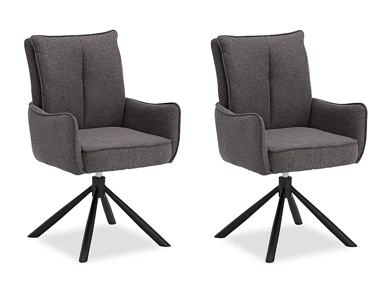 Esszimmerstuhl 59x93,5x64 cm Anthrazit Eames Stühle