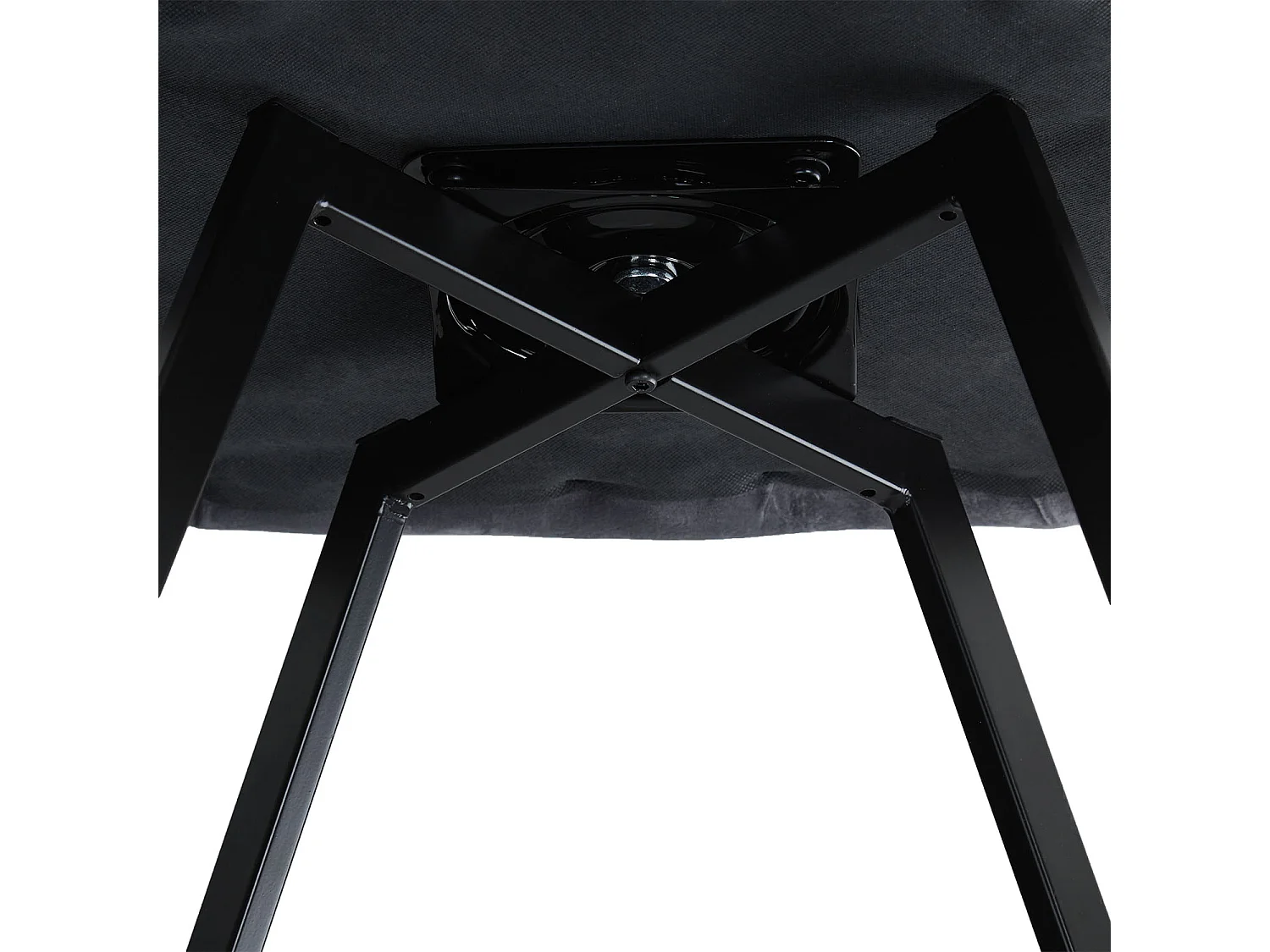 Esszimmerstuhl 59x87,5x65 cm grau Eames