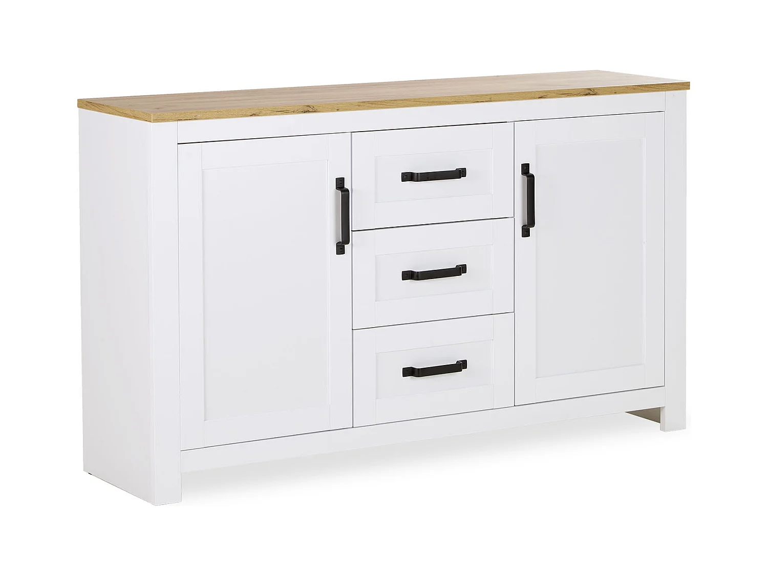 Commode 150x89.5x41 cm blanche