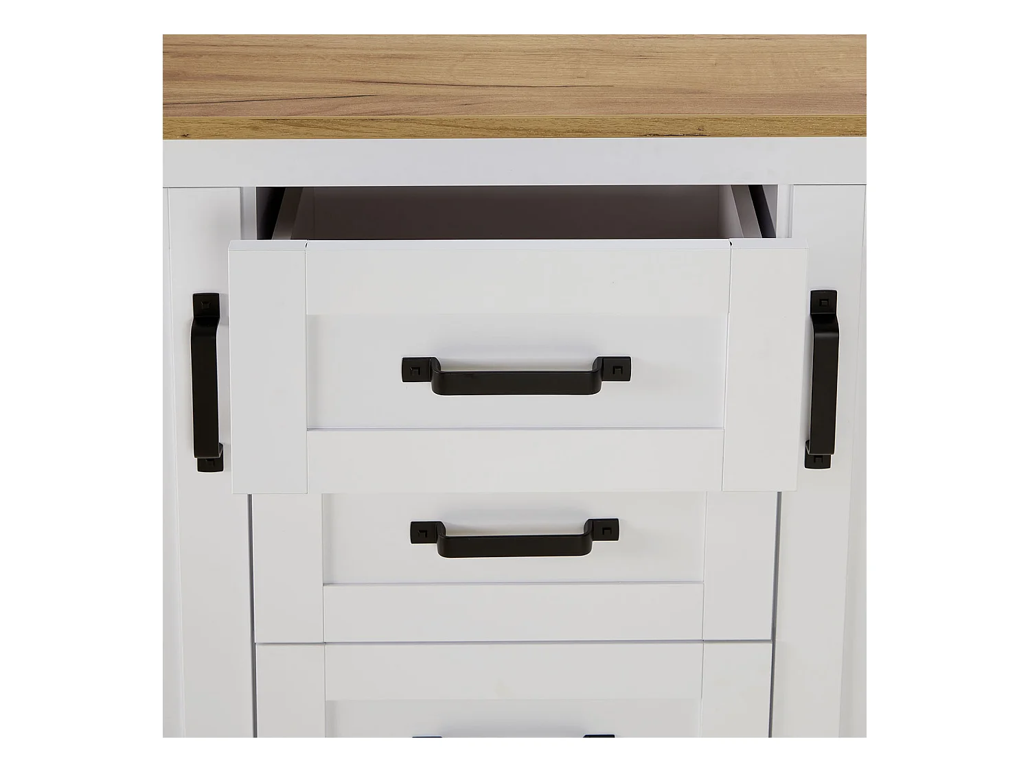 Commode 150x89.5x41 cm blanche