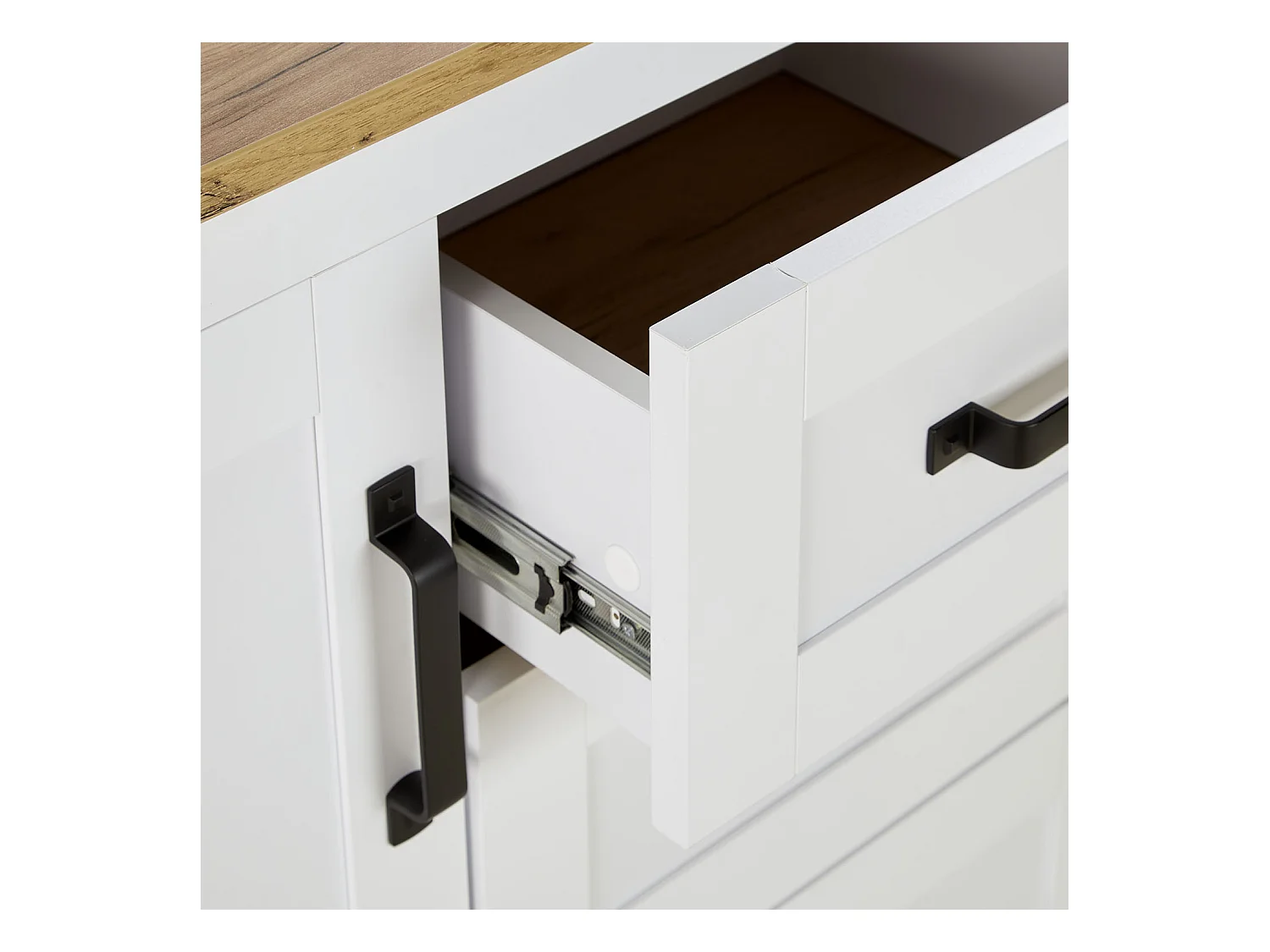 Commode 150x89.5x41 cm blanche