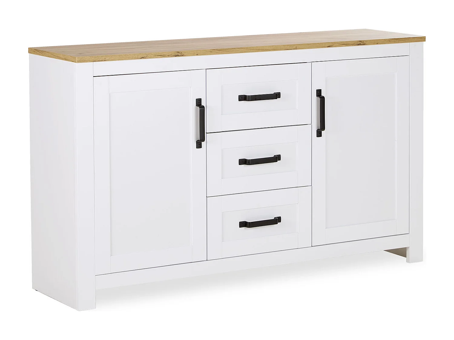 Cómoda 150x89,5x41 cm blanca