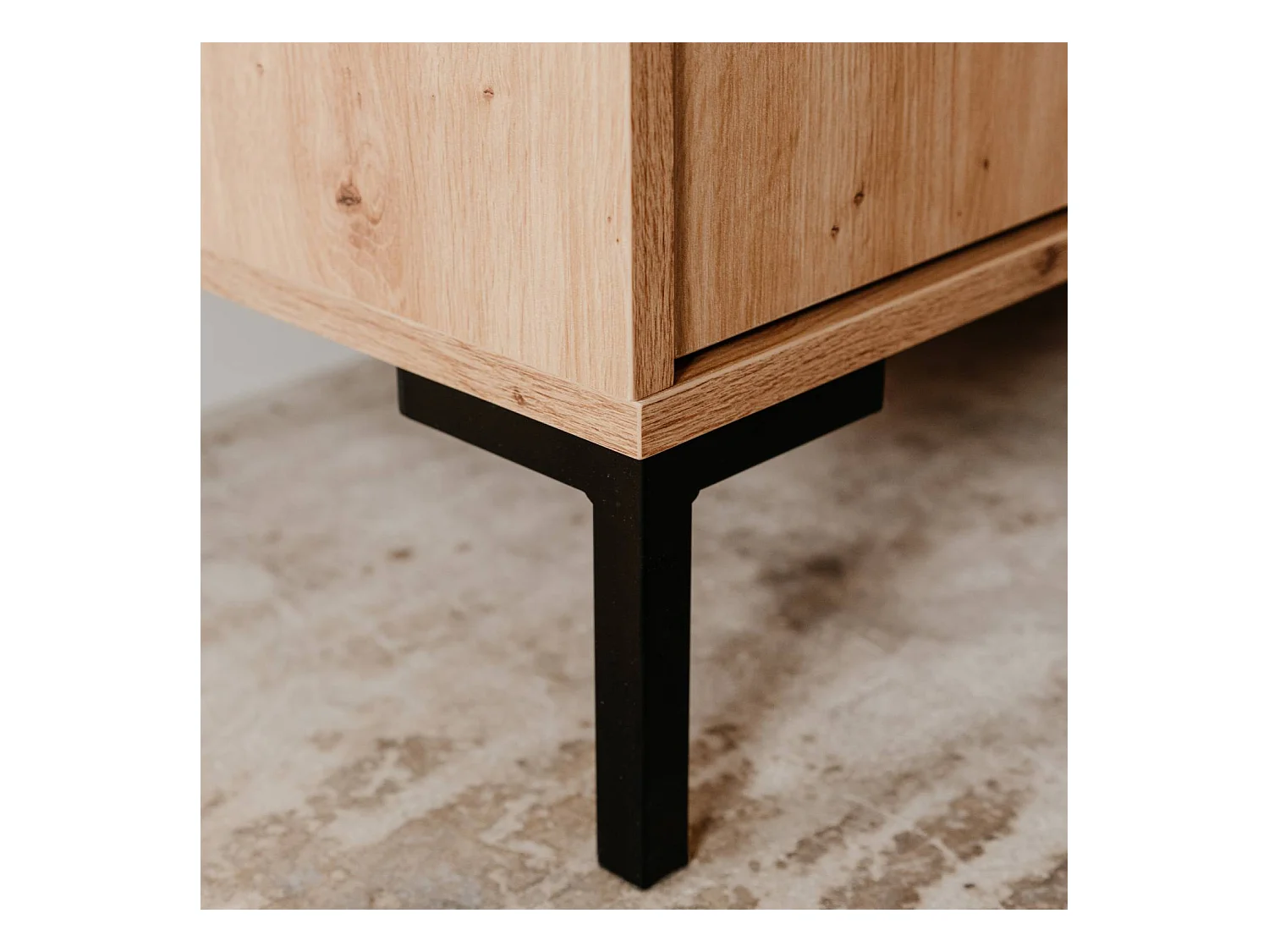 Buffet 81x139x40 cm Chêne