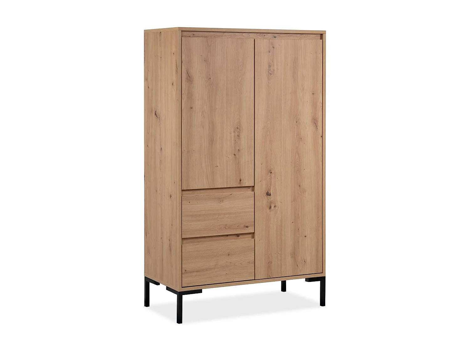 Sideboard 81x139x40 cm Eiche