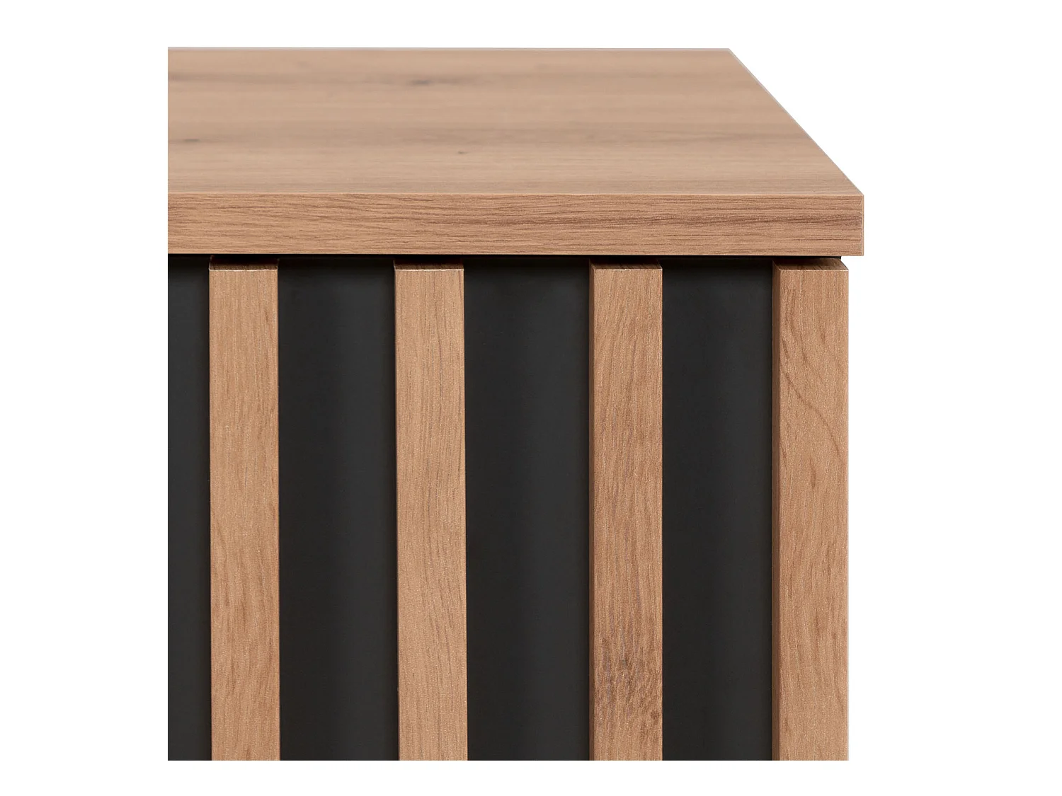 Dressoir 80x85x40 cm Eikenhout Industrieel Design