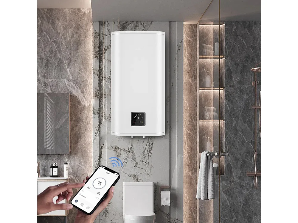 Scaldabagno elettrico 100 litri doppia tanica WIFI garanzia 5 anni Thermobax