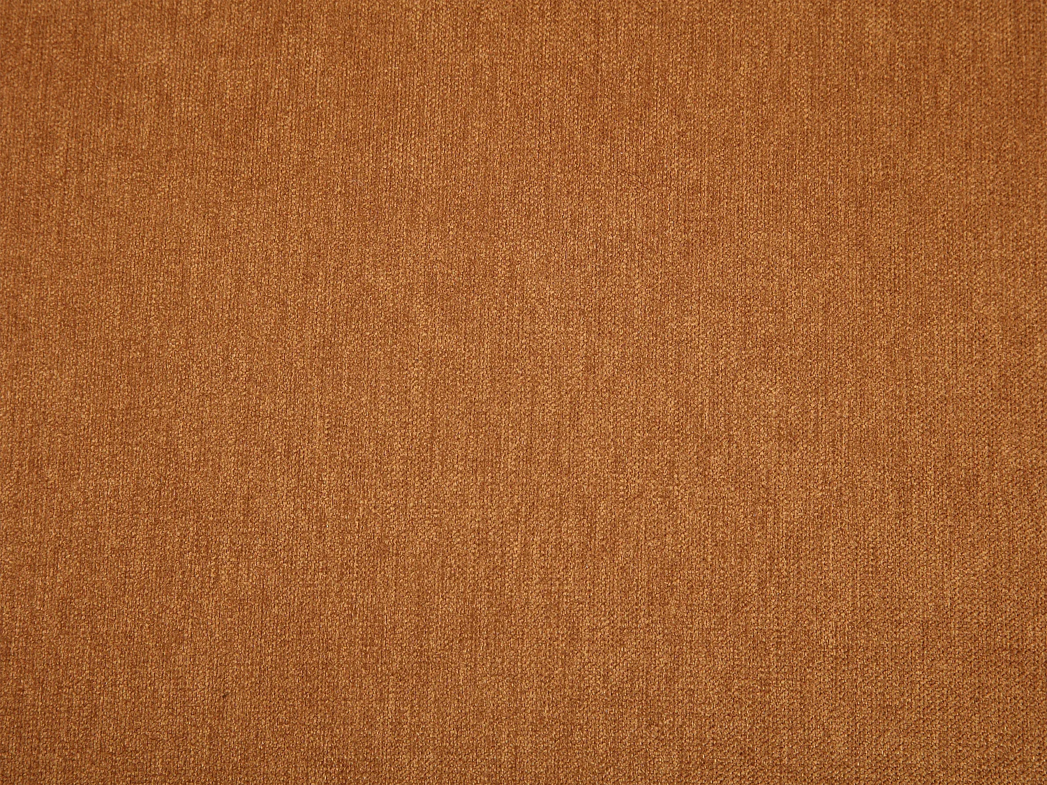 Canapé d'angle droit convertible en tissu terracotta avec tablette ULENIO