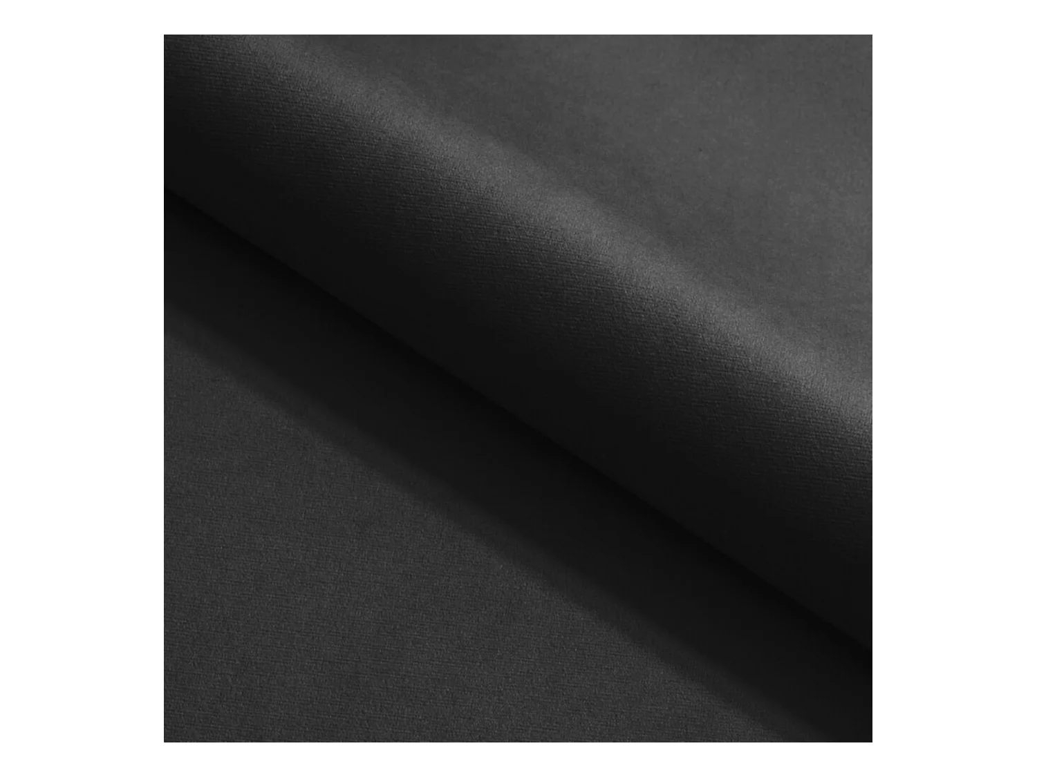 Lit rembourré MIAMI SLIM avec tête de lit, 160 x 200 cm, lit double avec coffre de rangement et sommier à lattes en bois, couleur : noir, tissu velours