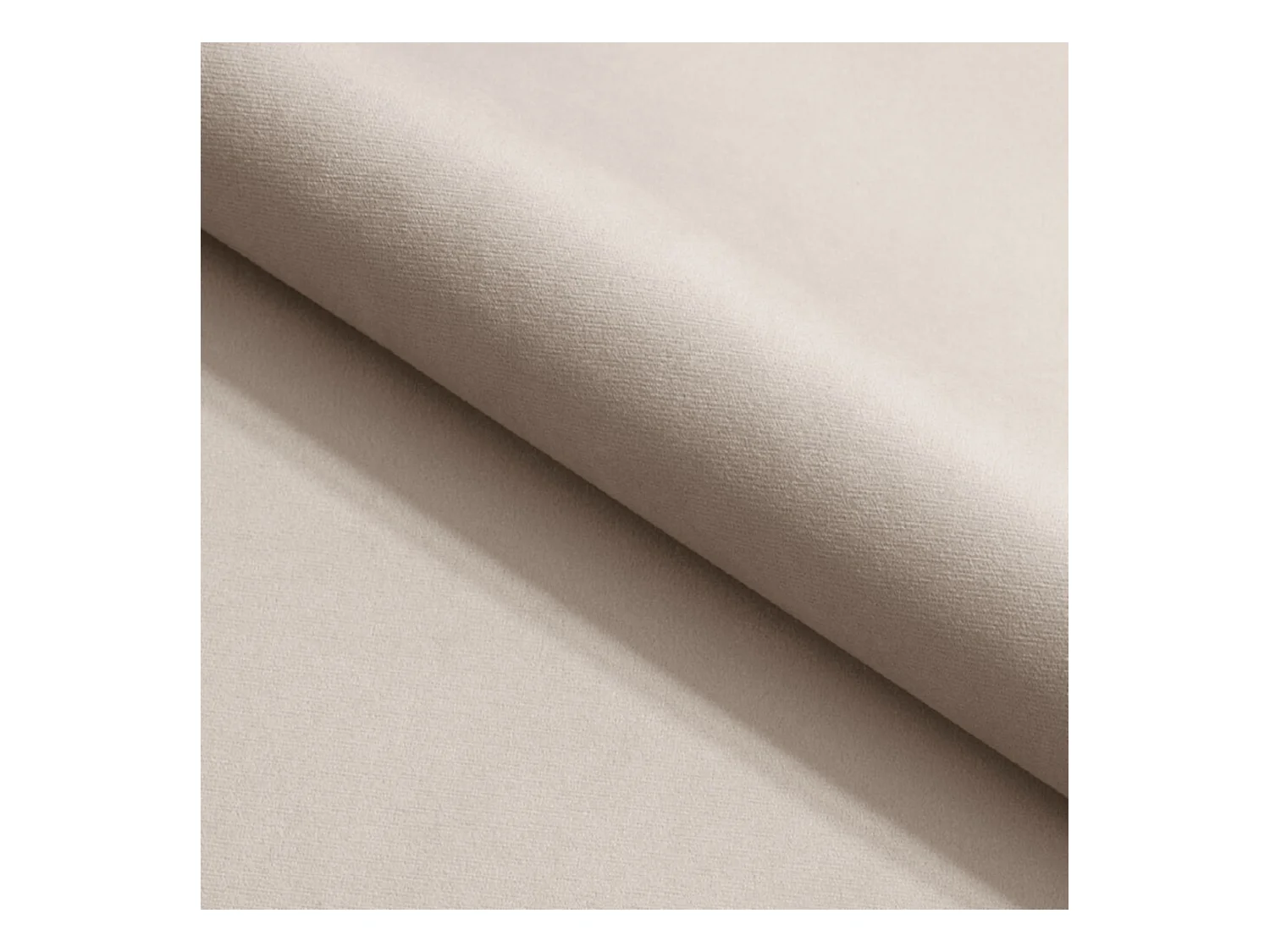 Lit rembourré MIAMI SLIM avec tête de lit, 180 x 200 cm, lit double avec coffre de rangement et sommier à lattes en bois, couleur : beige, tissu velours