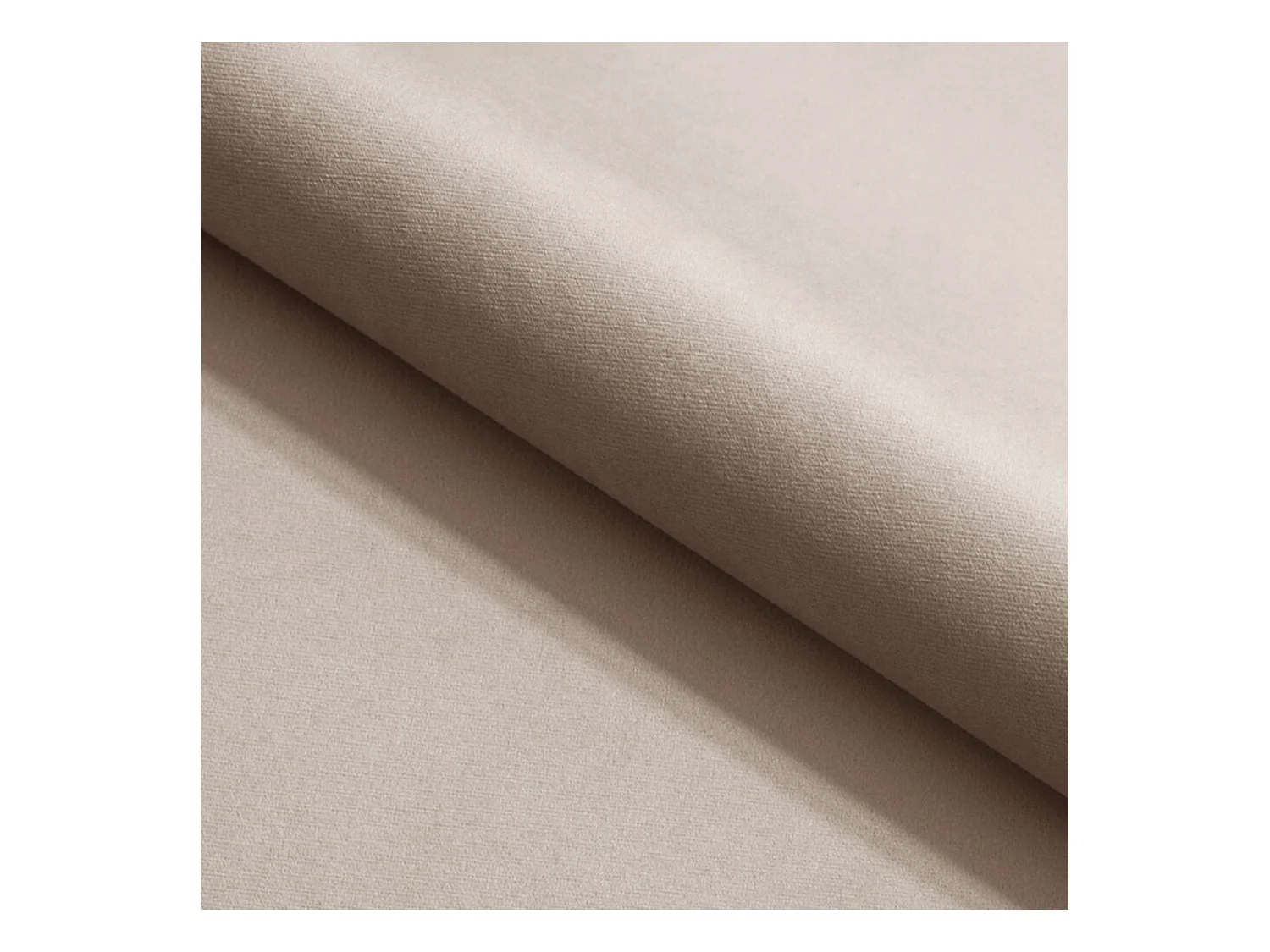 Lit rembourré Tokio avec tête de lit, 120x200 cm, lit double avec coffre de rangement et sommier à lattes en bois, tissu velours, couleur : beige