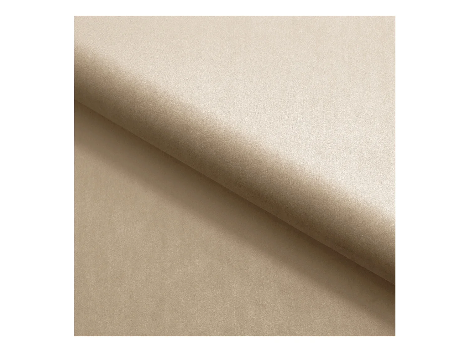 Lit rembourré Rome avec tête de lit, 120x200 cm, lit double avec coffre de rangement et sommier à lattes en bois, tissu velours, couleur : sable