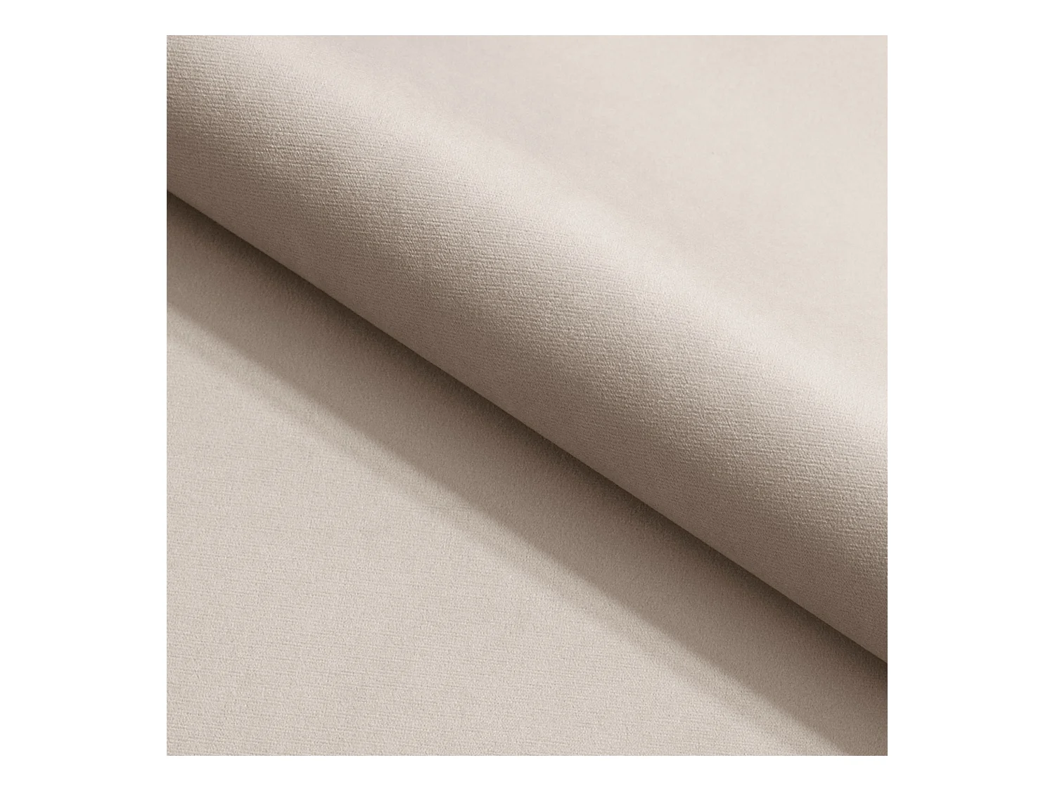 Lit rembourré Miami avec tête de lit, 180x200 cm, lit double avec coffre de rangement et sommier à lattes en bois, tissu velours, couleur : beige