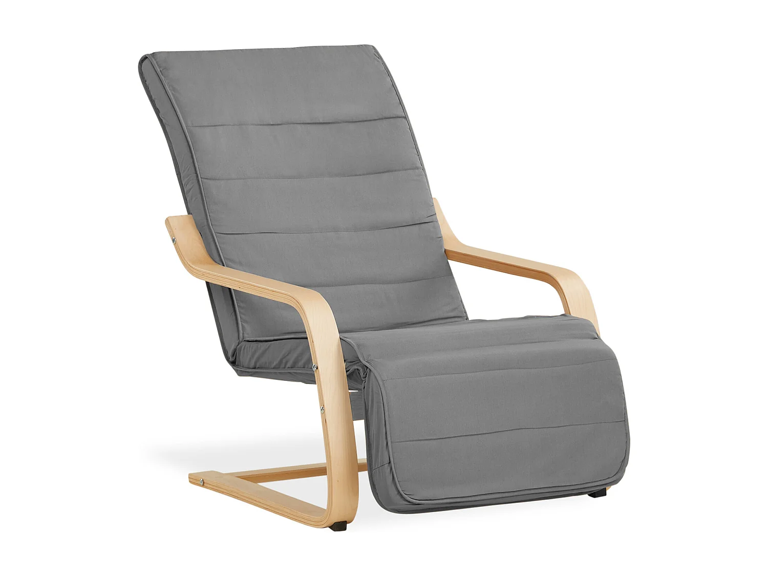 Relaxfauteuil 66.5x94x62.5 cm grijs Eames