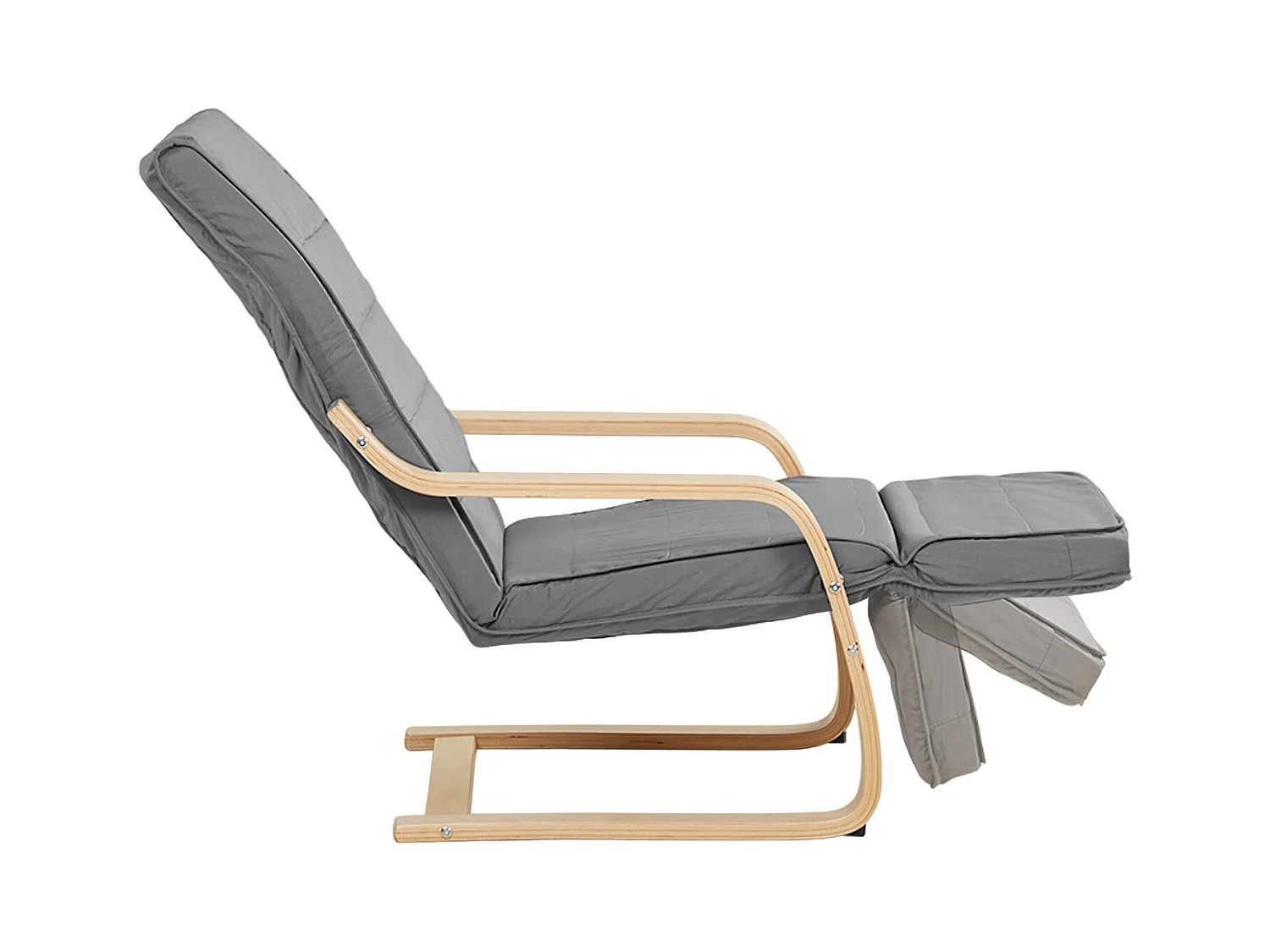 Relaxsessel 66,5x94x62,5 cm grau Eames