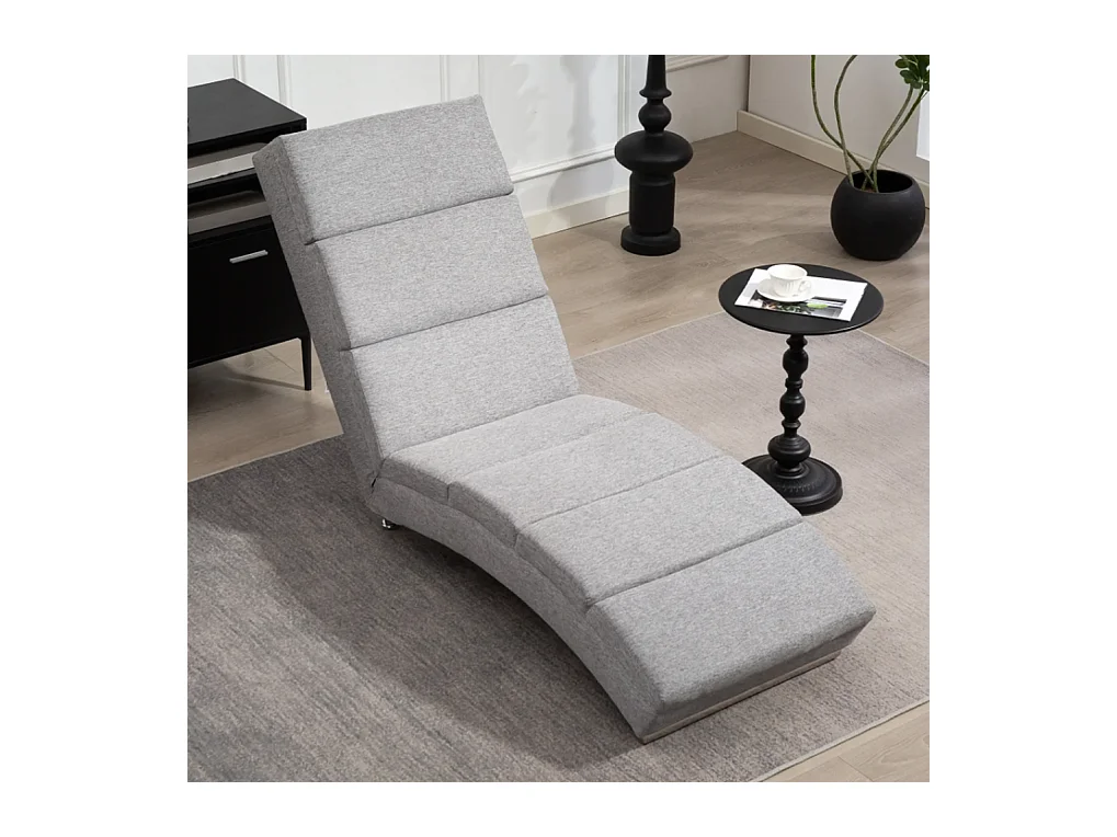 Polstersessel mit Rückenlehne, Relaxsessel mit Stahlbeinen, Einzelsessel für Wohnzimmer