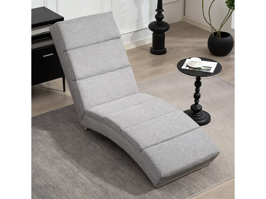 Polstersessel mit Rückenlehne, Relaxsessel mit Stahlbeinen, Einzelsessel für Wohnzimmer