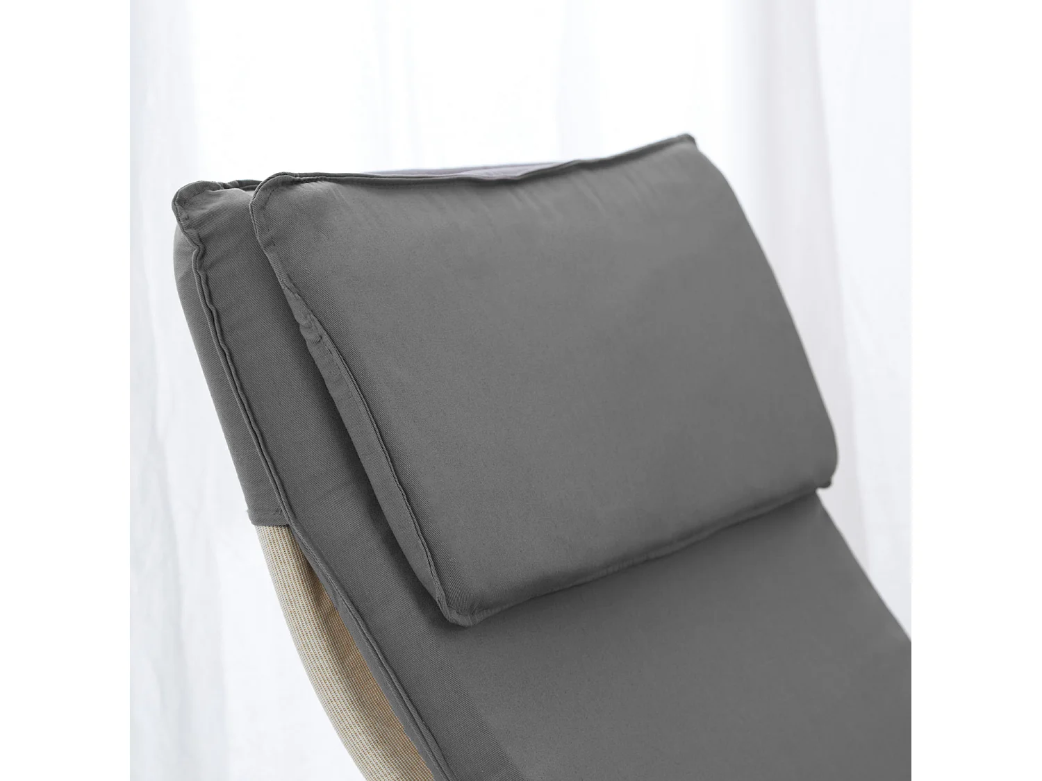 Relaxsessel 66,5x93x61,5 cm Grau Eames