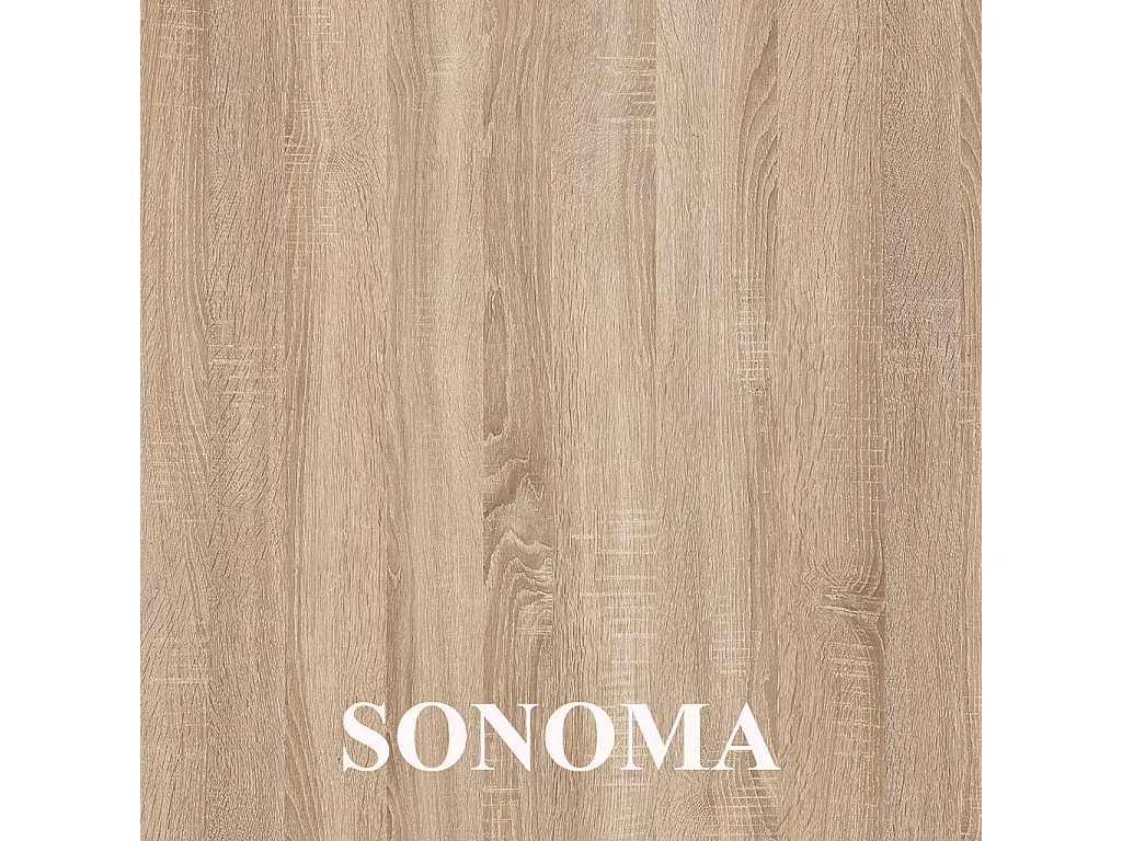 Table de salle à manger ronde BERGO, table à rallonges Diamètre : 120 cm/200 cm, couleur de la table basse : beige, avec pieds métalliques de couleur noire