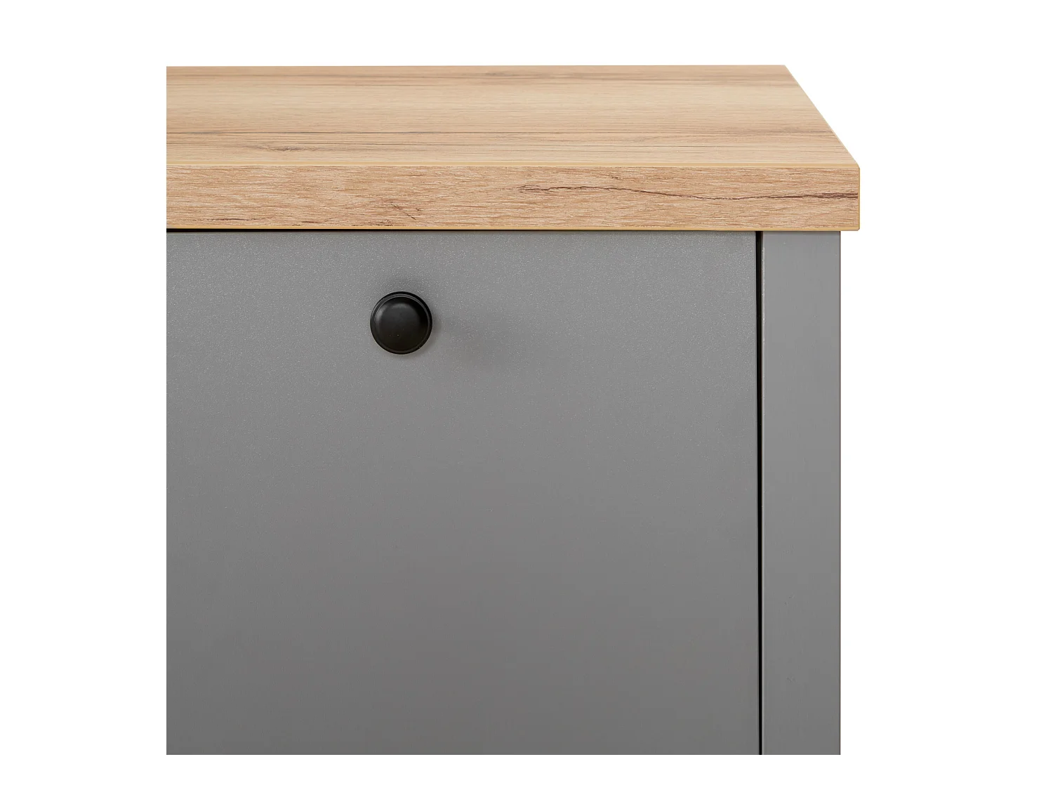 szafka RTV 146,5x46,5x38 cm szara