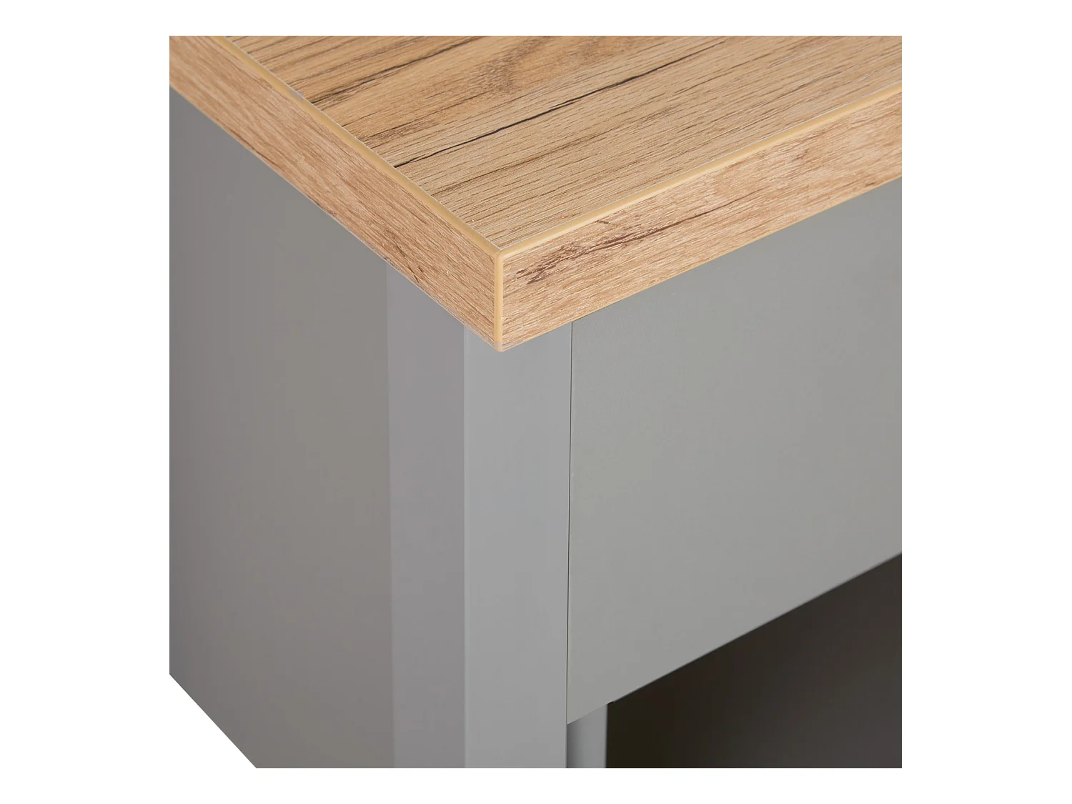 szafka RTV 146,5x46,5x38 cm szara