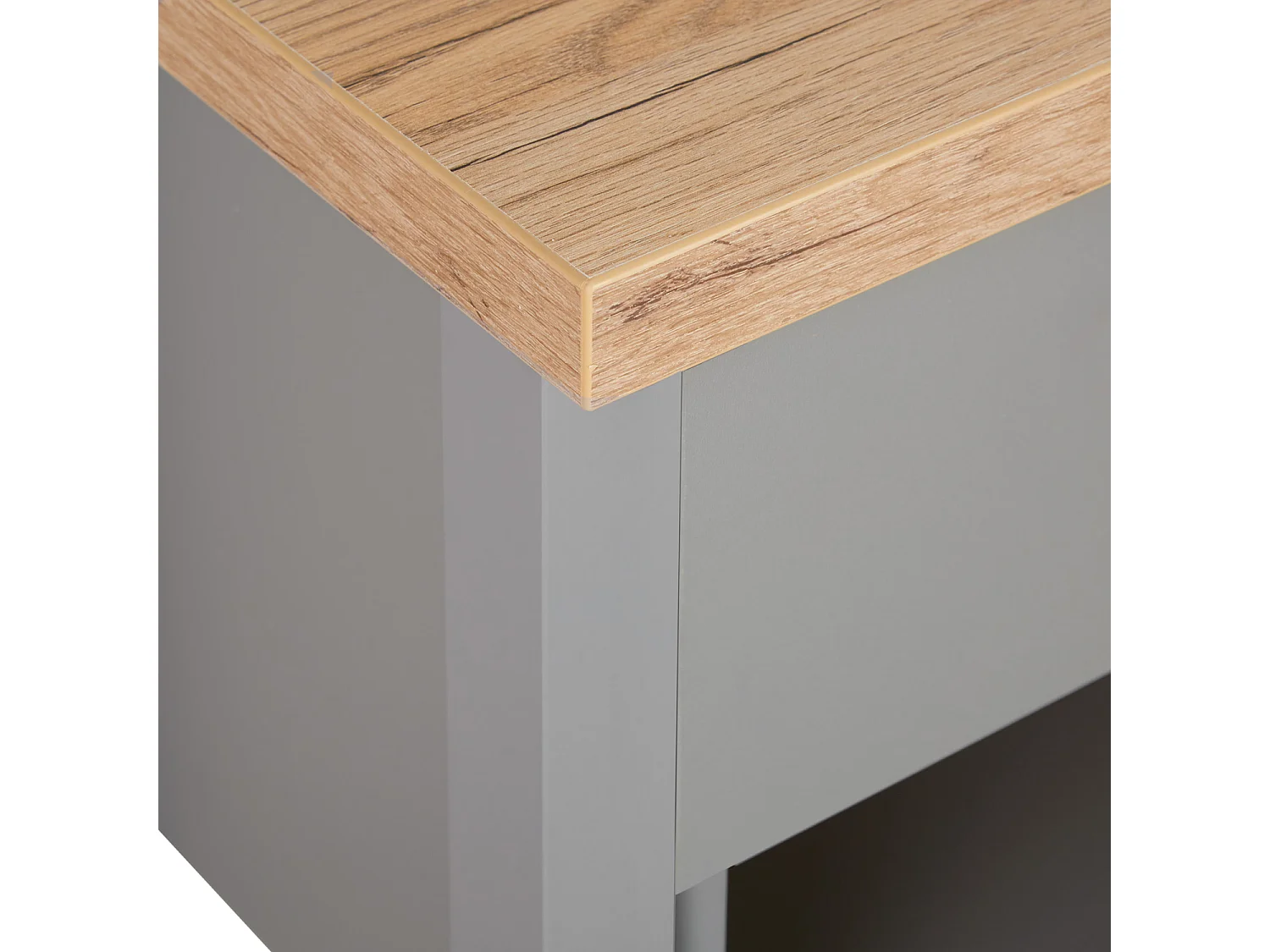 meuble TV 146,5x46,5x38 cm gris