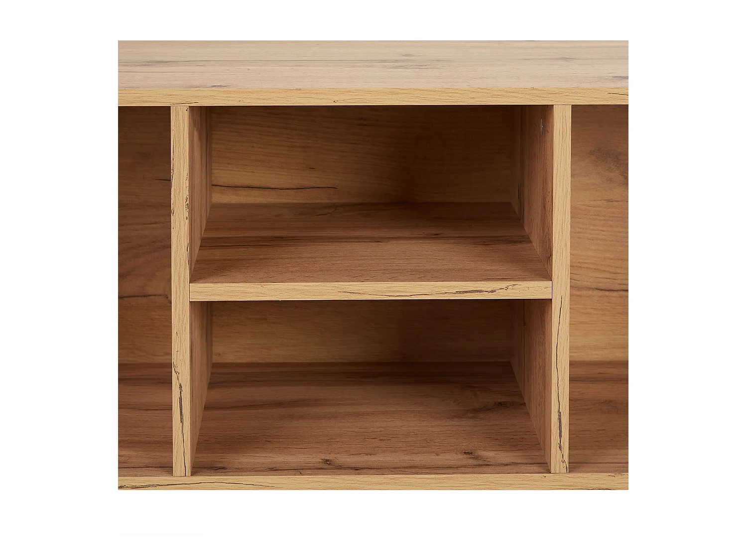 Szafka RTV 140x52x35,5 cm naturalne drewno dąb