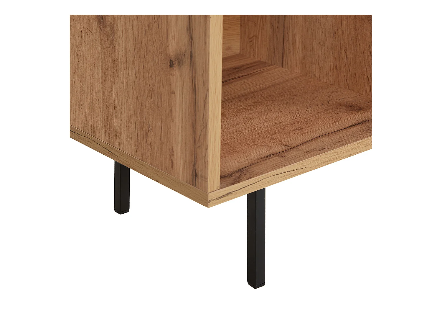 Szafka RTV 140x52x35,5 cm naturalne drewno dąb