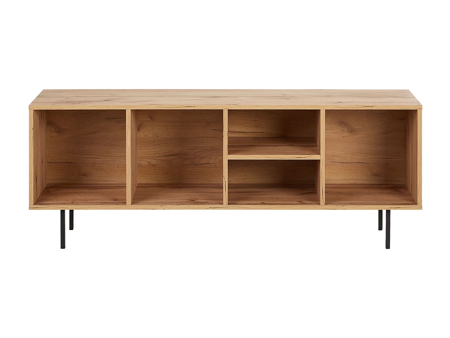 Mobile TV 140x52x35,5 cm legno naturale quercia