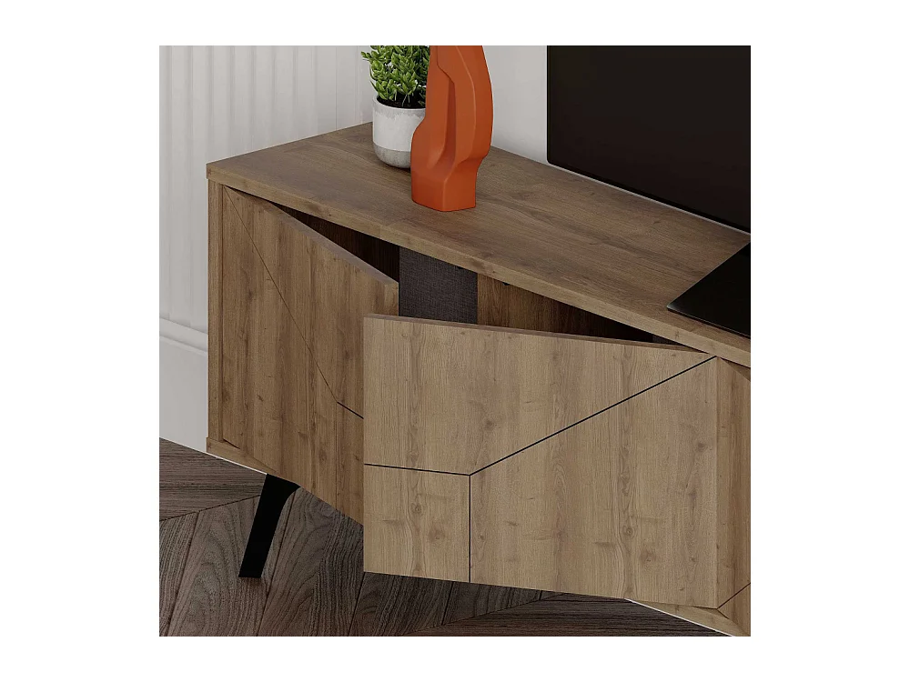 Meuble TV en aggloméré Dune