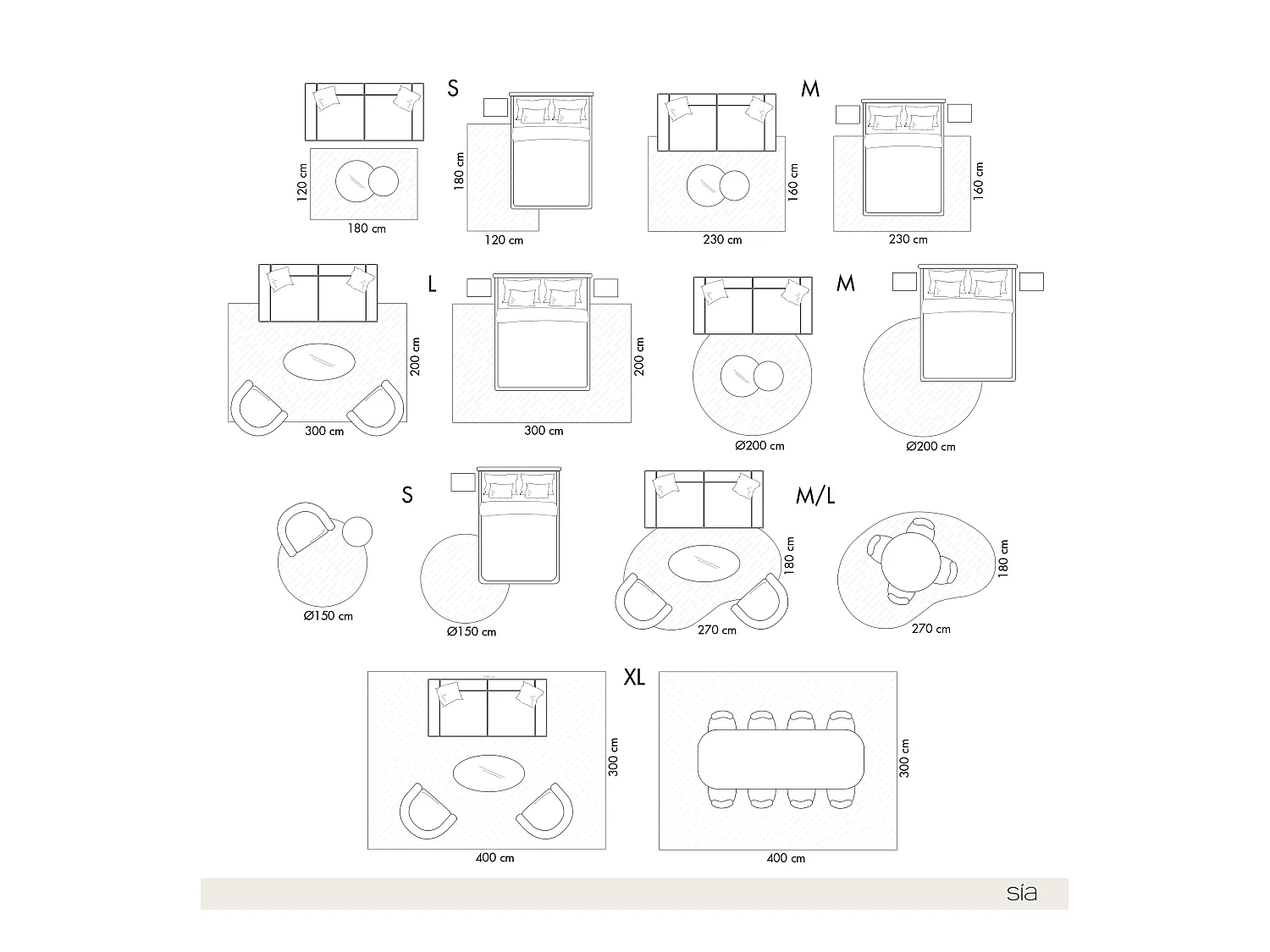 Tapis rectangulaire en laine et viscose blanc cassé 160x230cm DAVEN