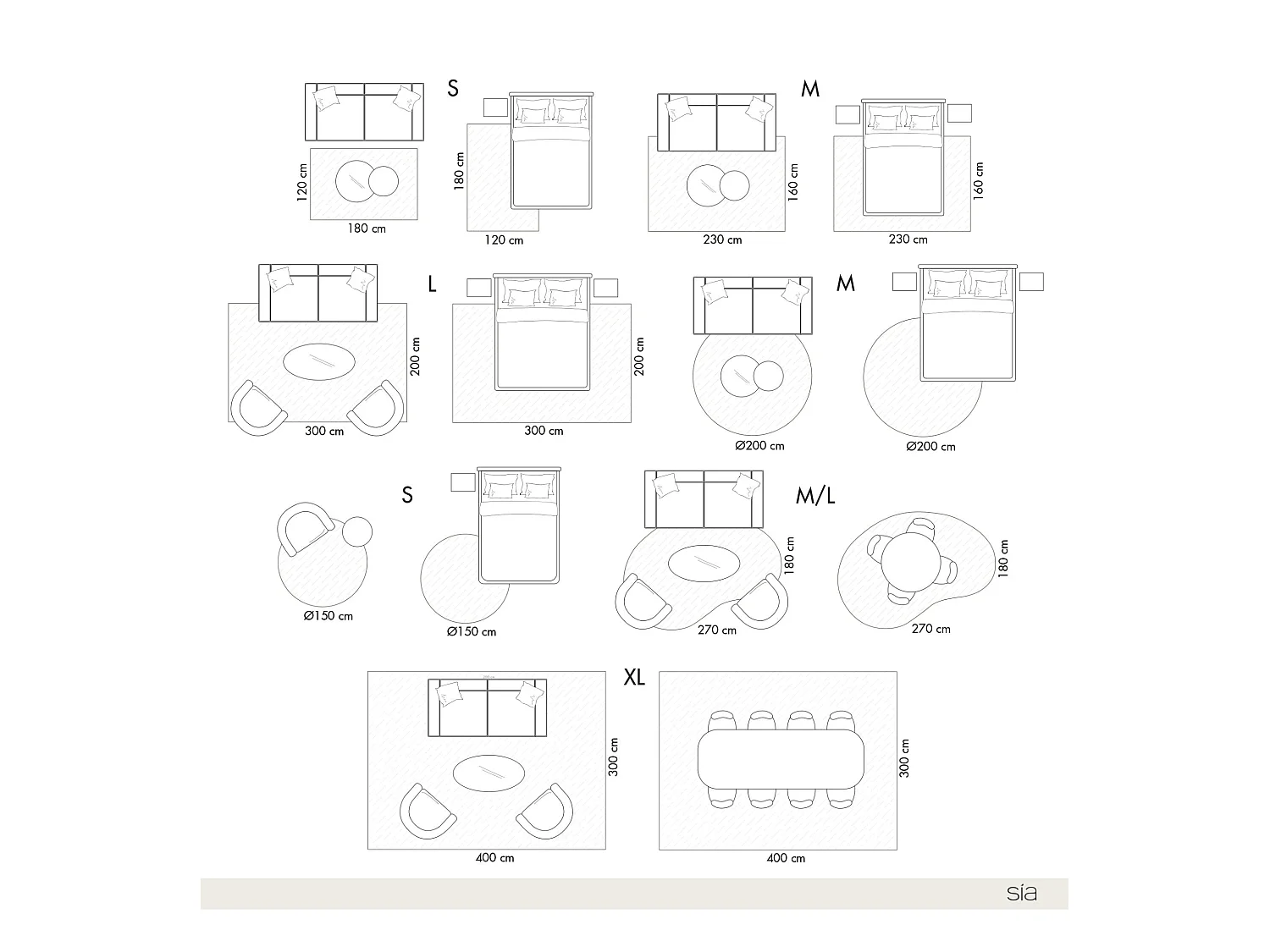 Tapis rectangulaire en laine 200x300cm blanc cassé JARA