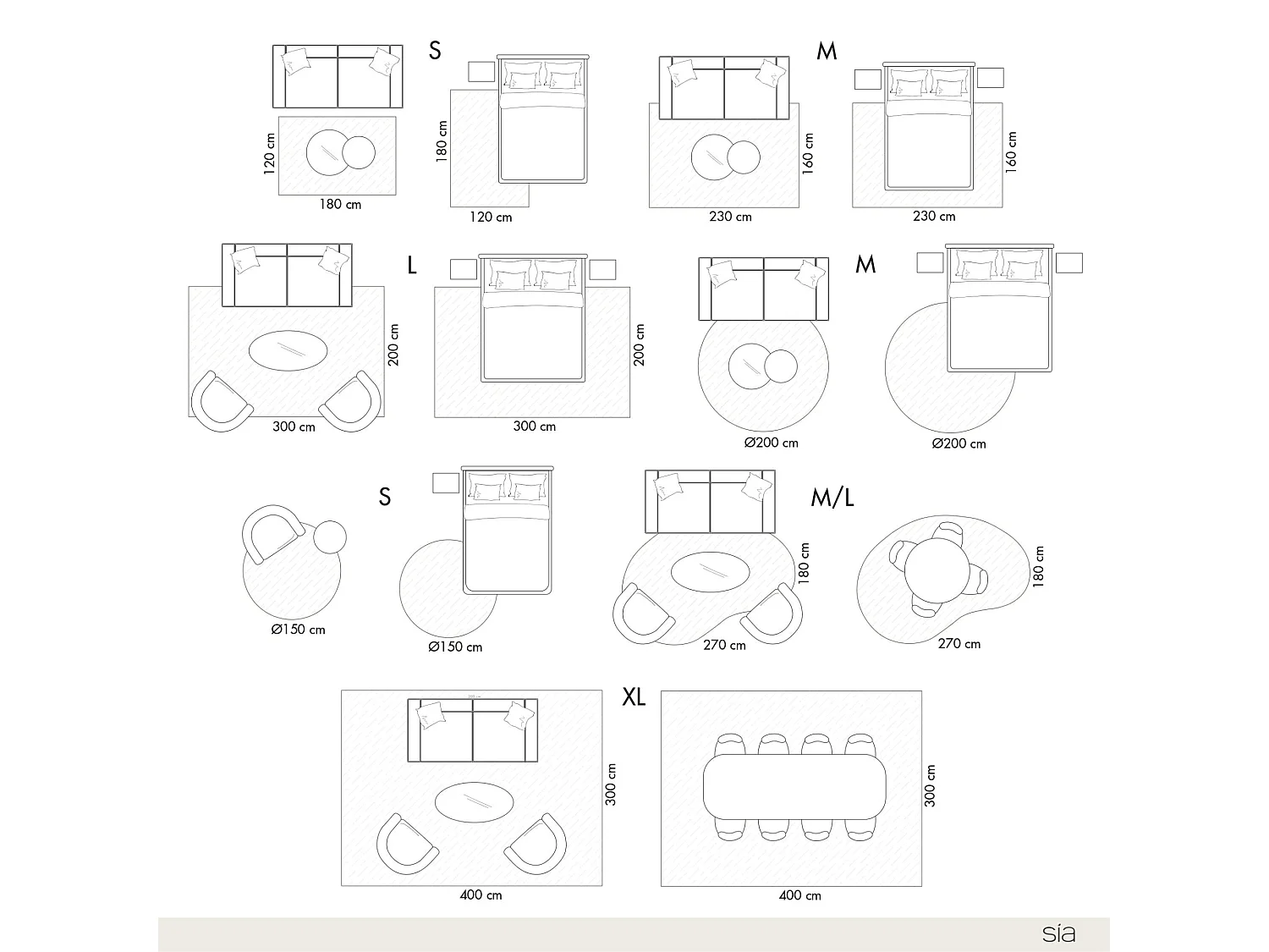Tapis rectangulaire en laine 200x300cm blanc cassé JARA