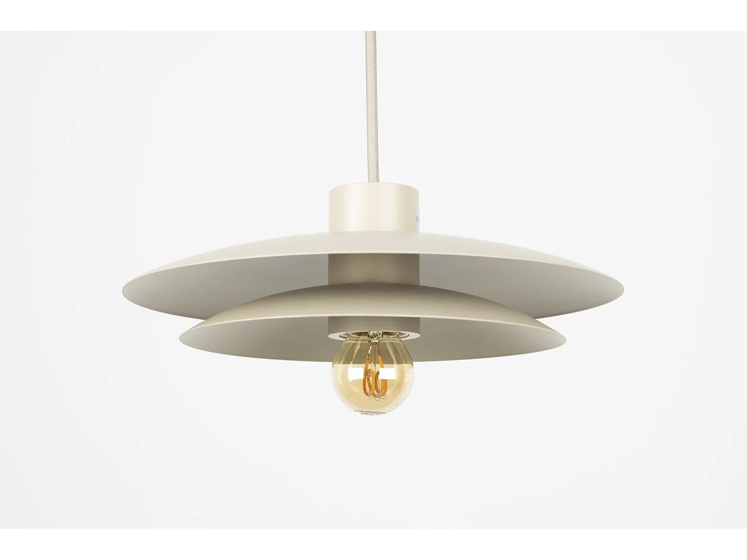 Suspension beige métal, wubbo