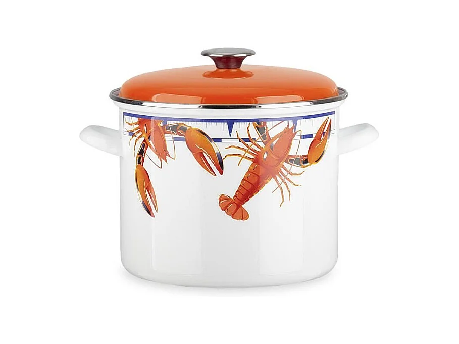 Traiteur - BAUMALU - Tous feux dont induction - Émail 26 x 20 cm - Décor HOMARD