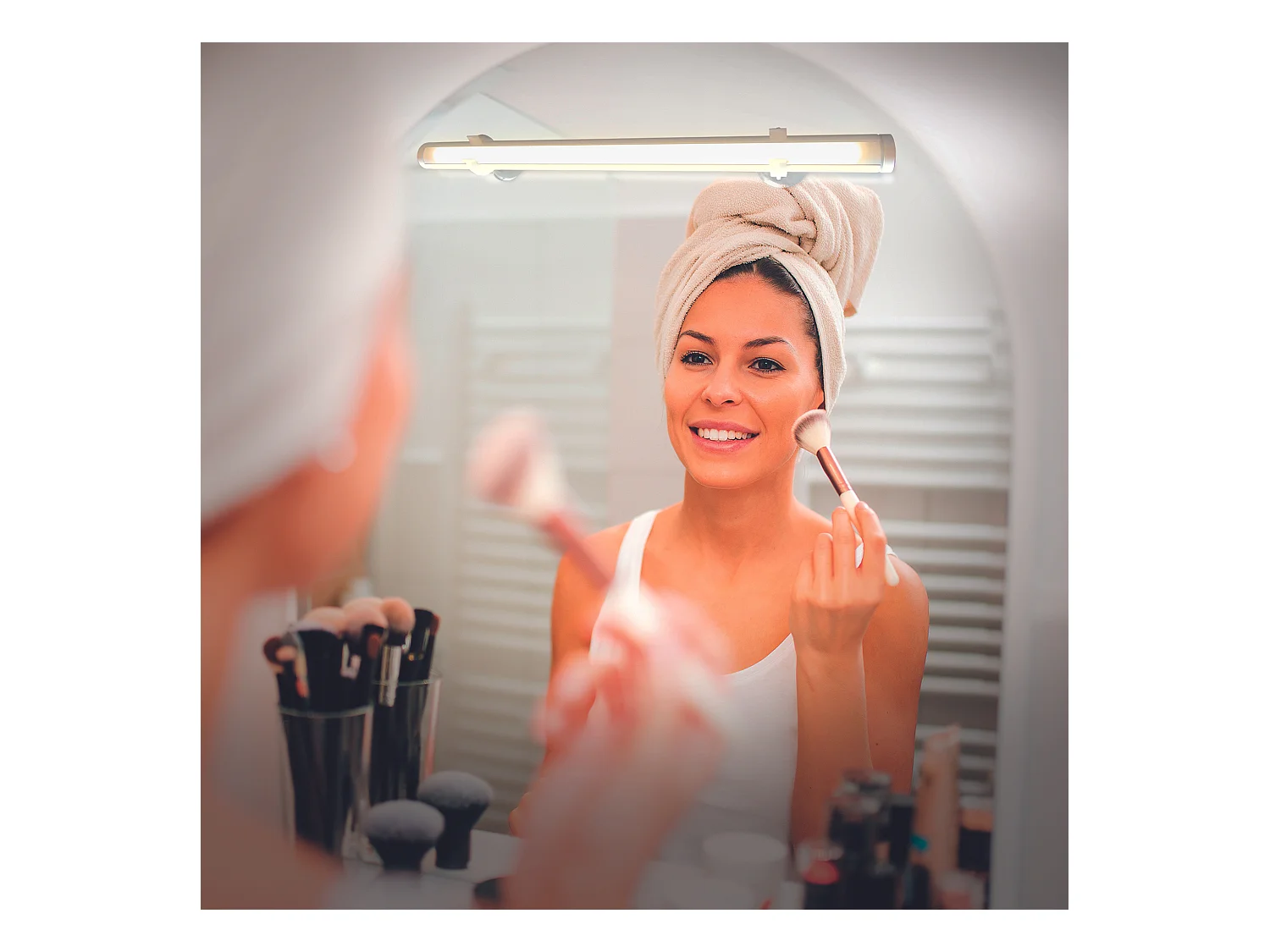 Detecteur Led X27 Touch A Ventouse 80 Lumens Blanc