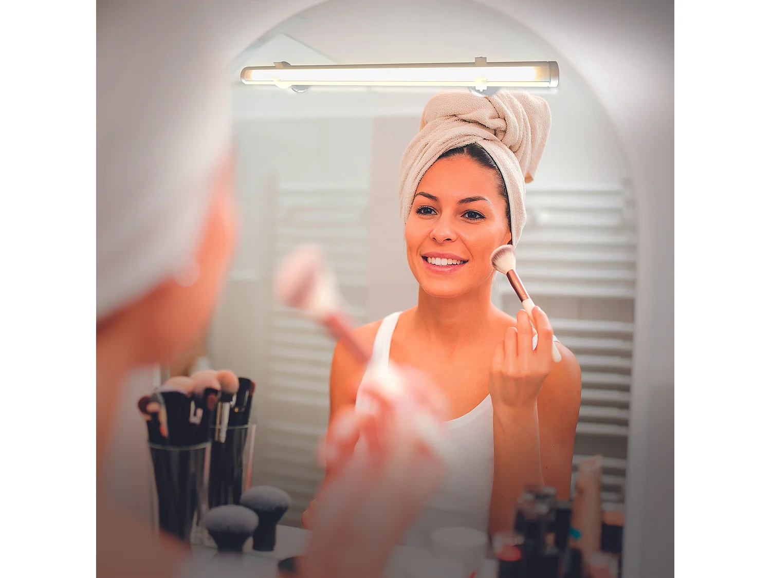 Detecteur Led X27 Touch A Ventouse 80 Lumens Blanc