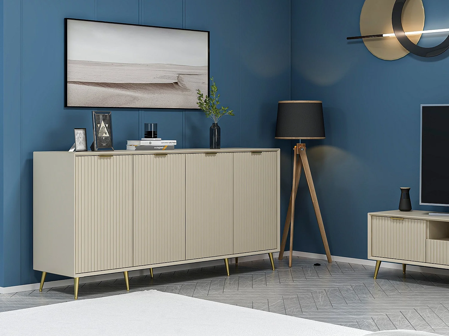 Luxe zandstenen dressoir