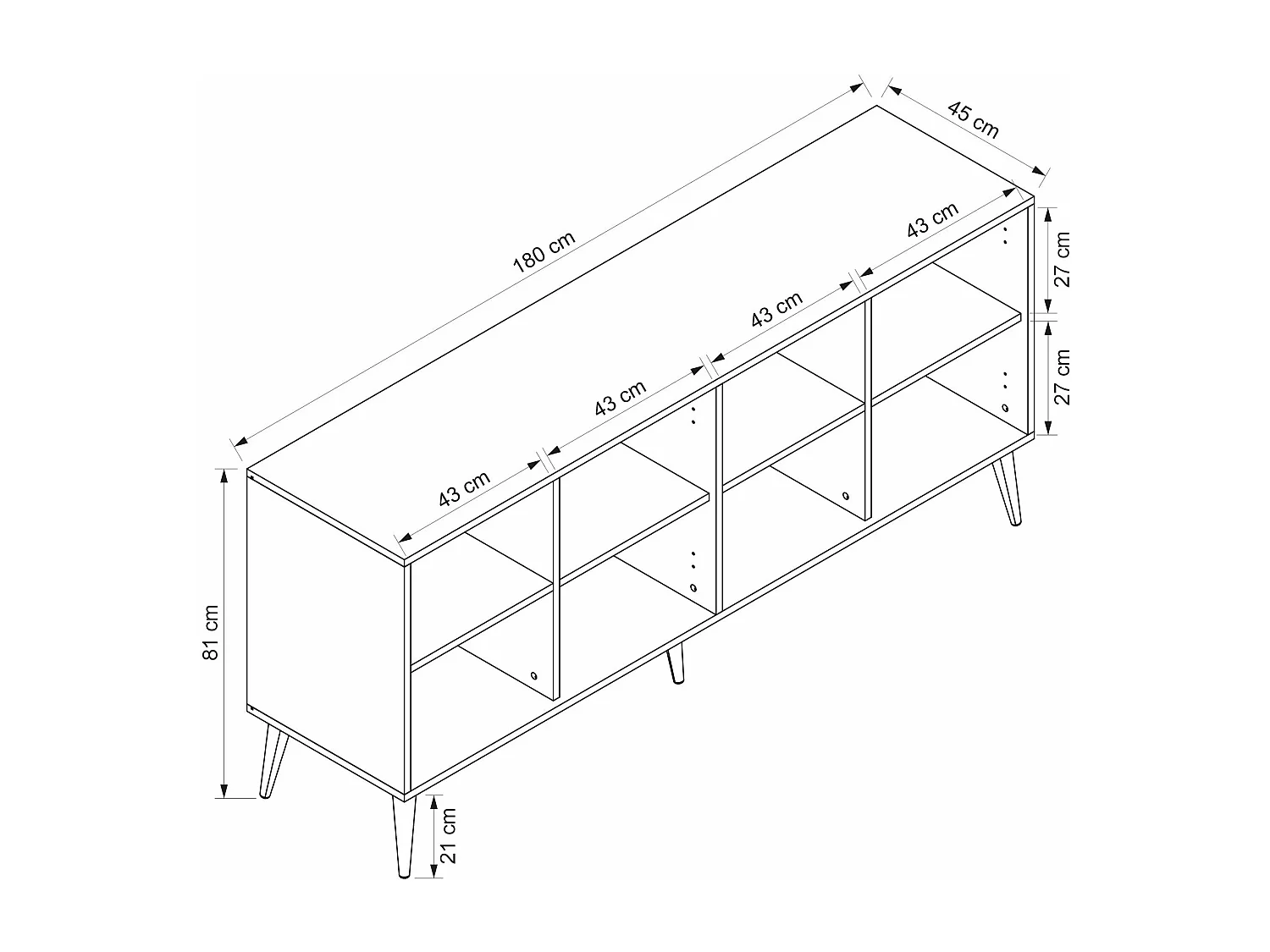 Buffet en grès de première qualité