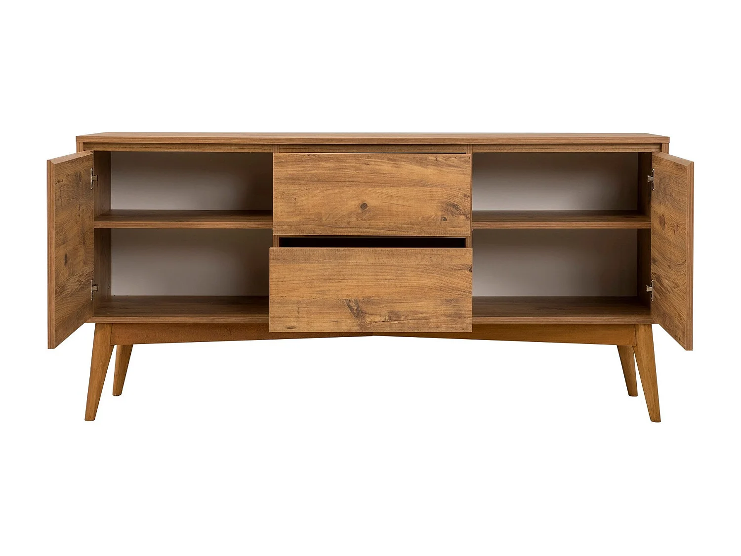 Buffet – 170 cm x 82,5 cm x 45 cm – Pin Atlantique – Panneaux de particules